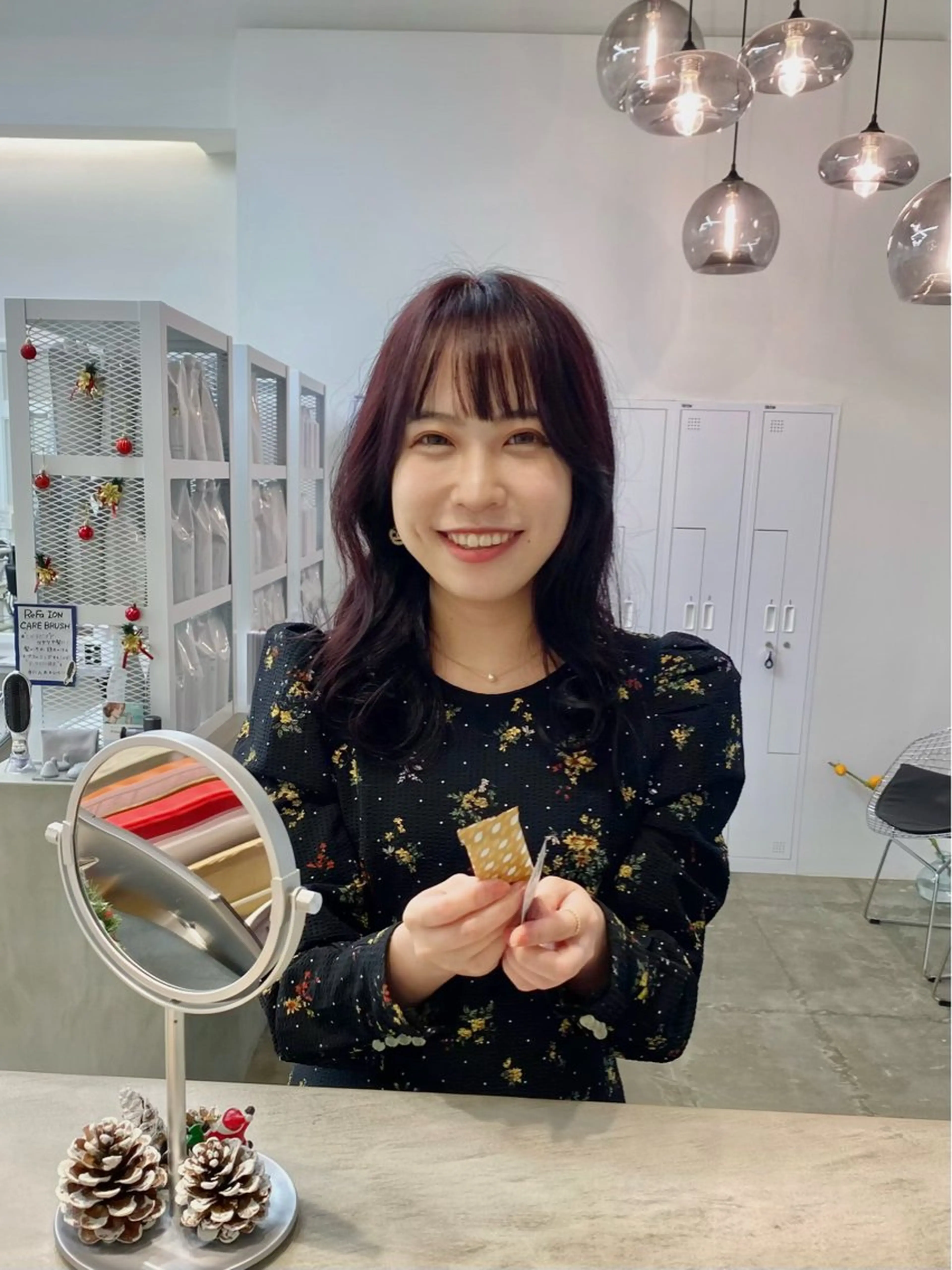 ロング カラー イルミナカラー カット ヘアカラー サトウ リョウのヘアスタイル