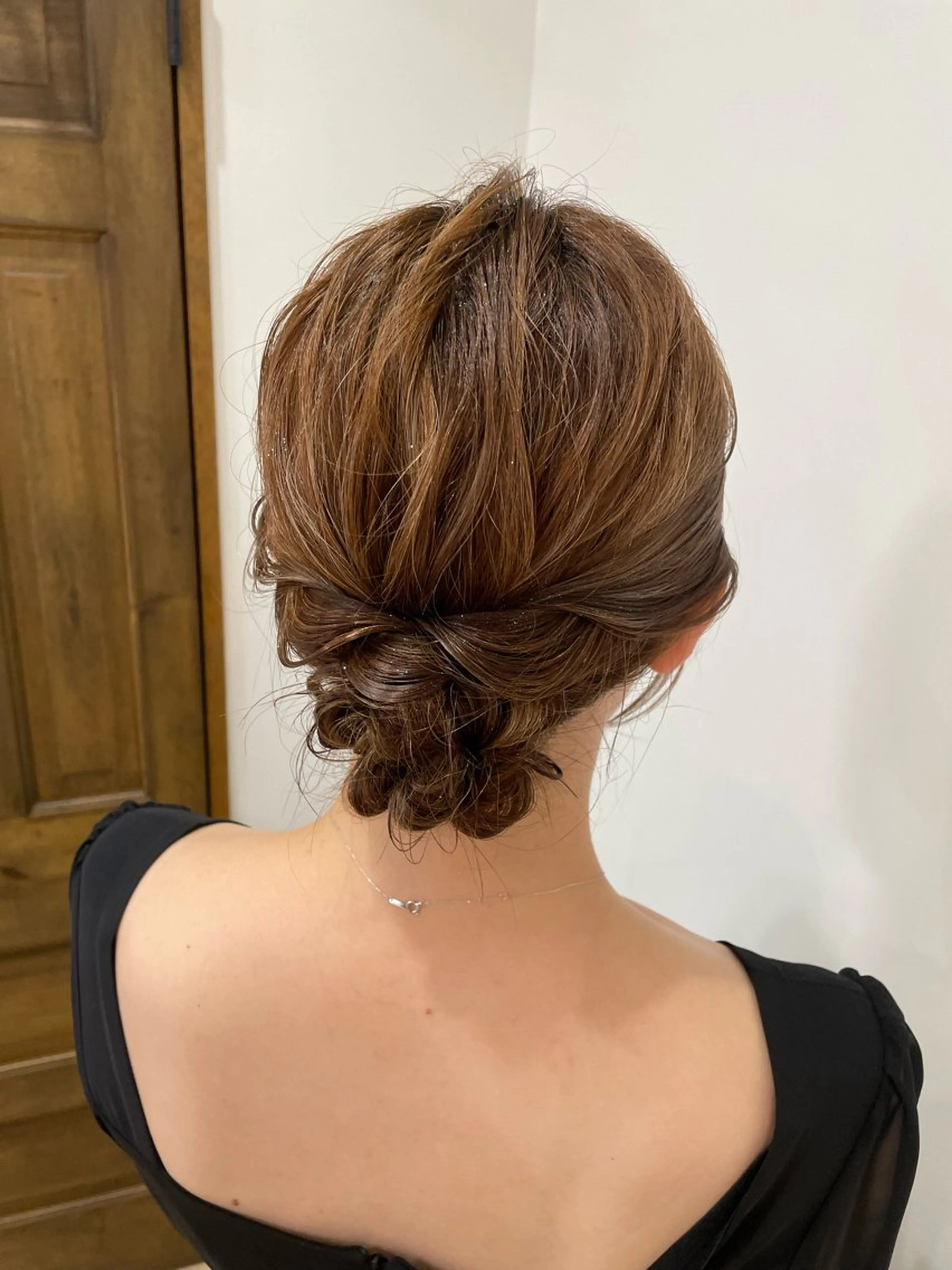 ロング ヘアアレンジ ヘアセット ZAZA Wakaのヘアスタイル