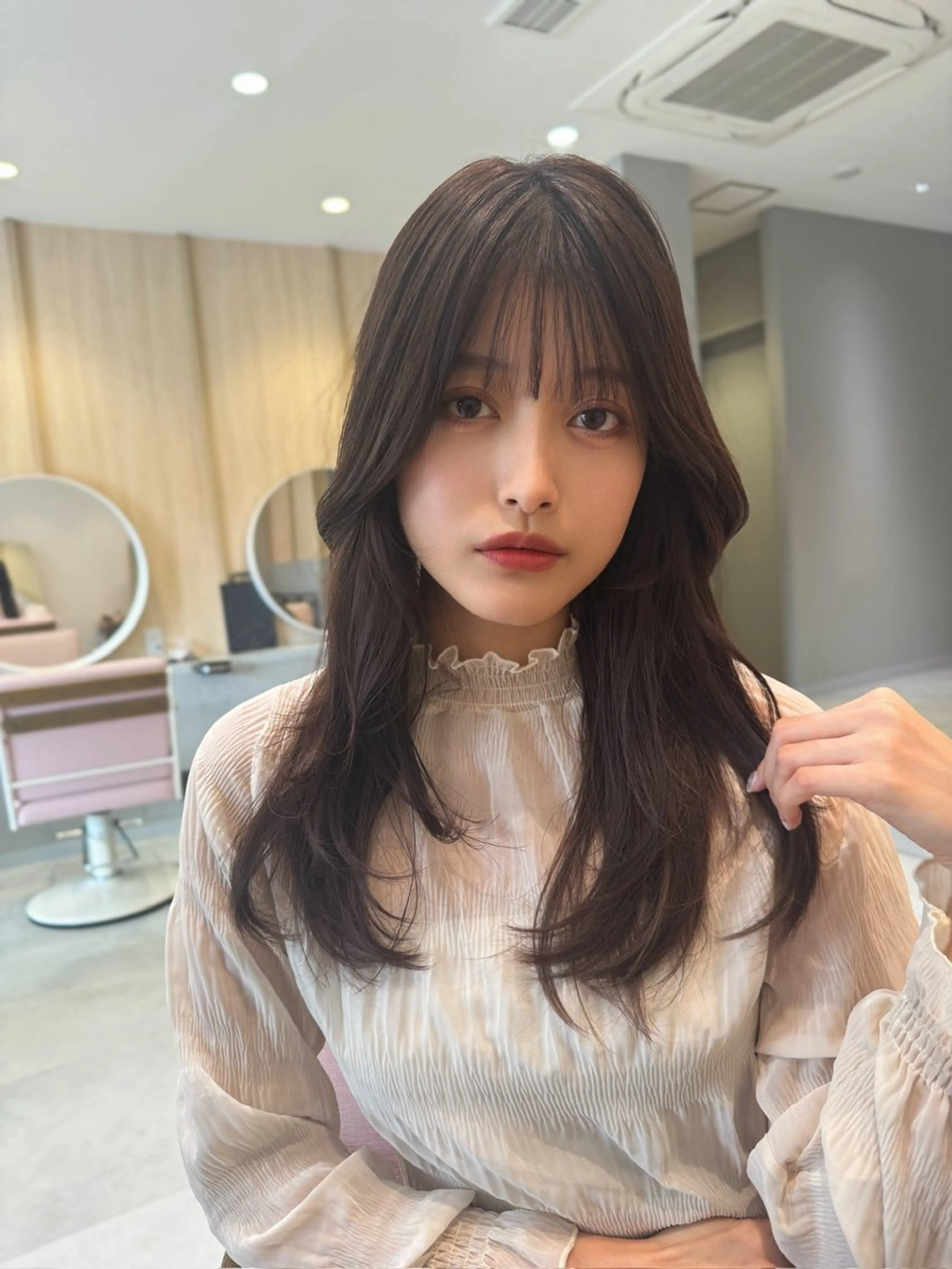 ロング カラー カット パーマ トリートメント ✂️似合わせの魔術師 石田一樹✂️のヘアスタイル