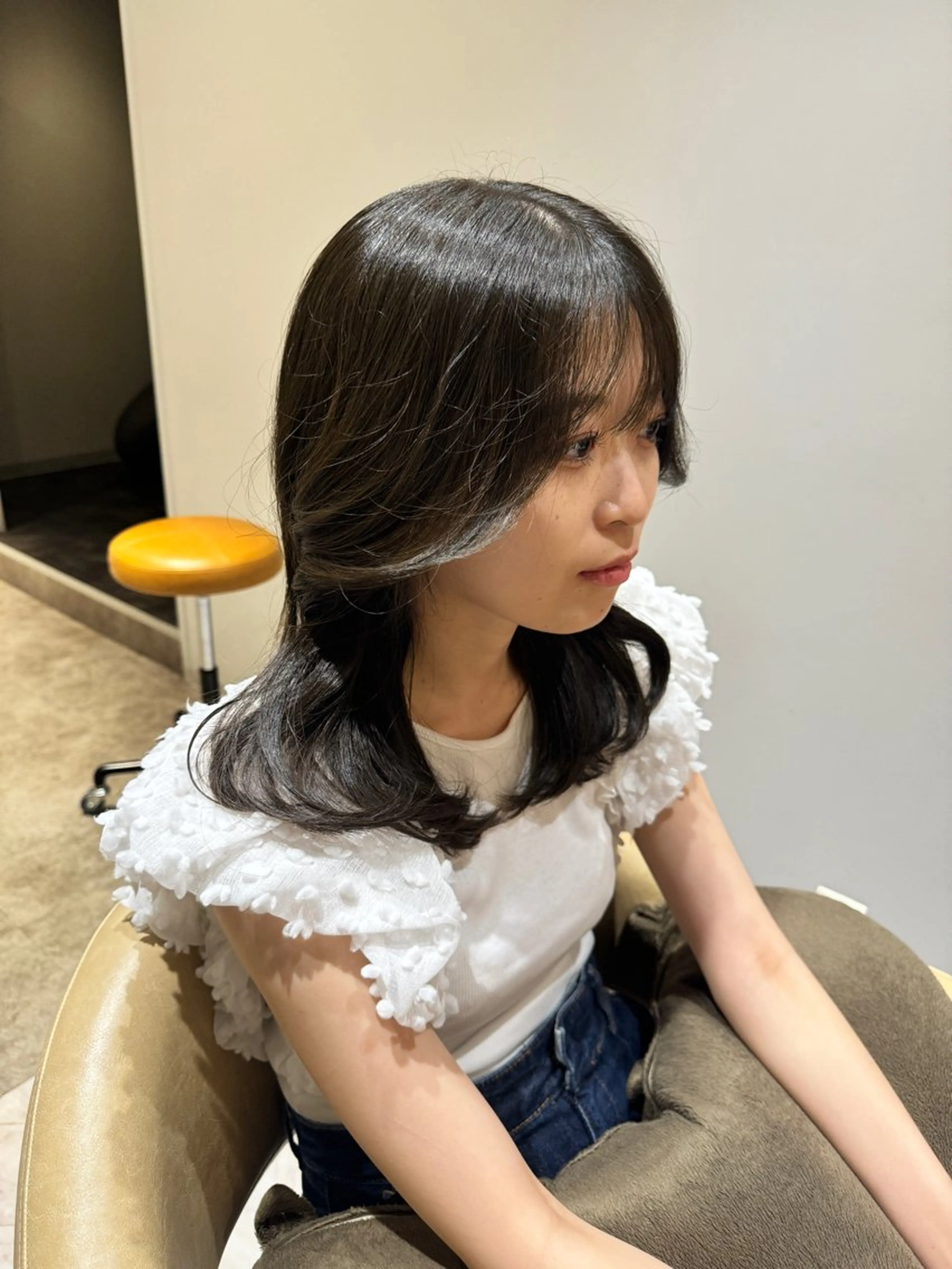 ロング bloom296 富里所属・🫧透明感カラー🫧 ロン毛美容師のヘアスタイル
