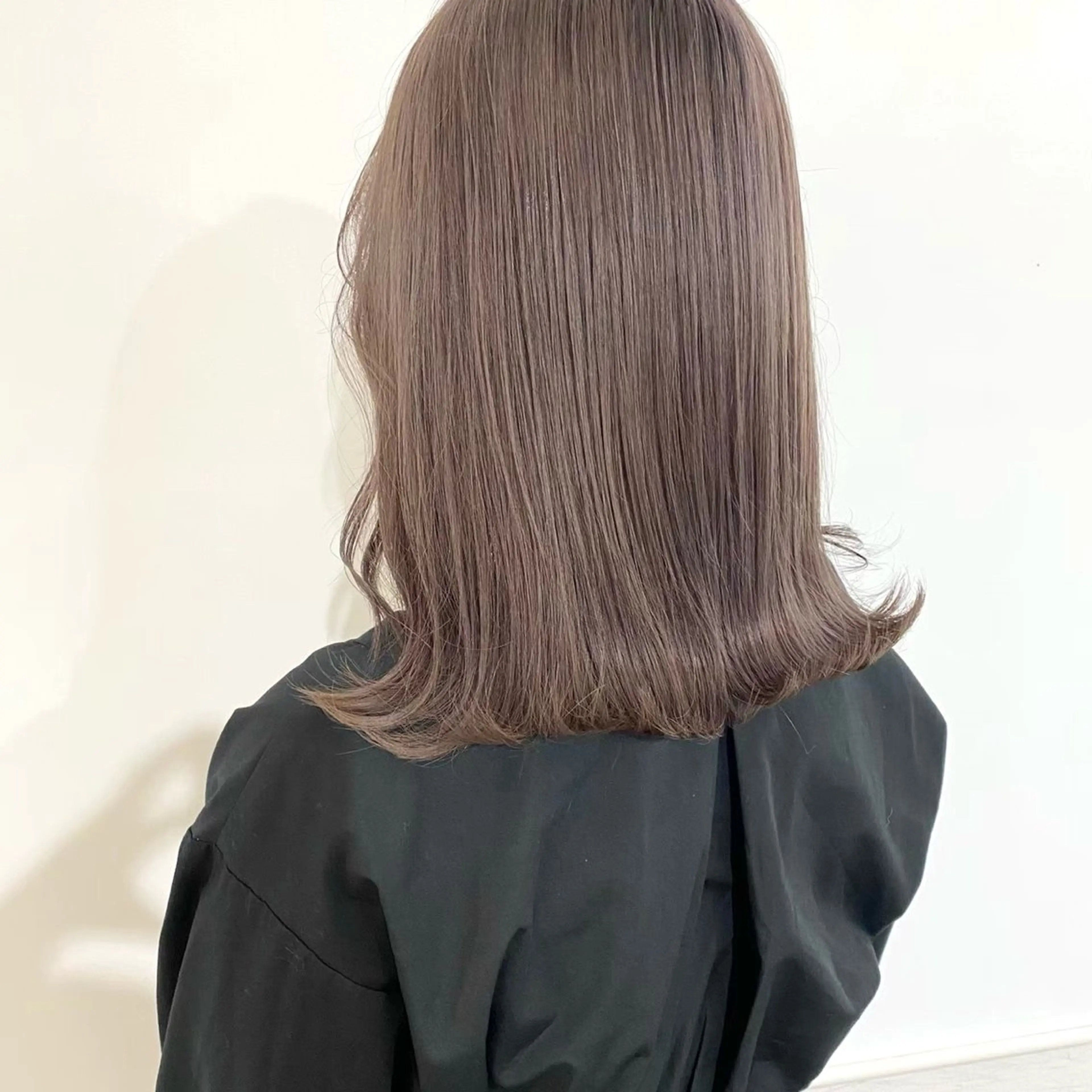 ミディアム カラー ヘアカラー ParveMix 🐾鳥取彩花のヘアスタイル