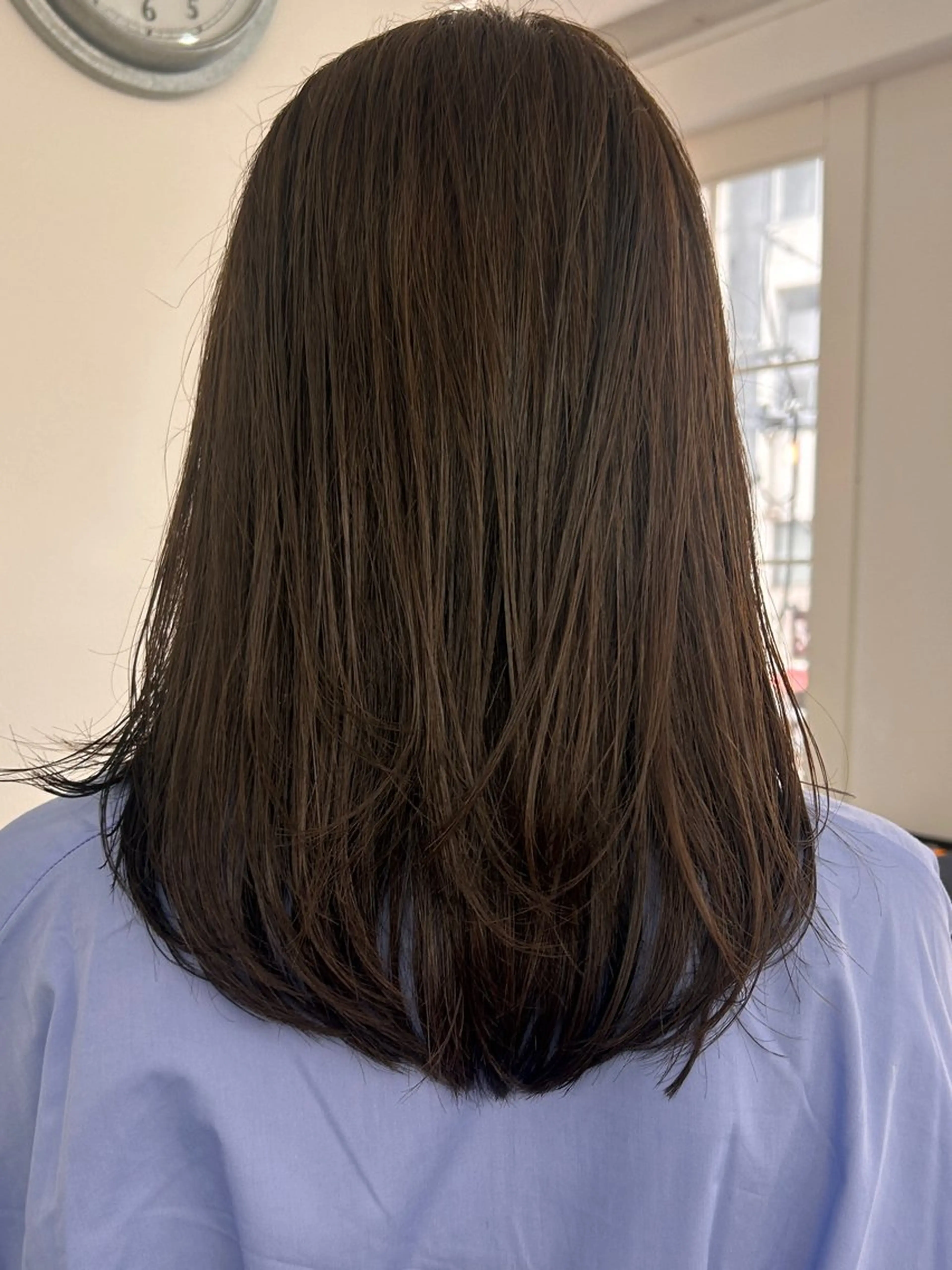 ロング カラー レイヤーボブ/ 艶カラー/サナ🌼のヘアスタイル