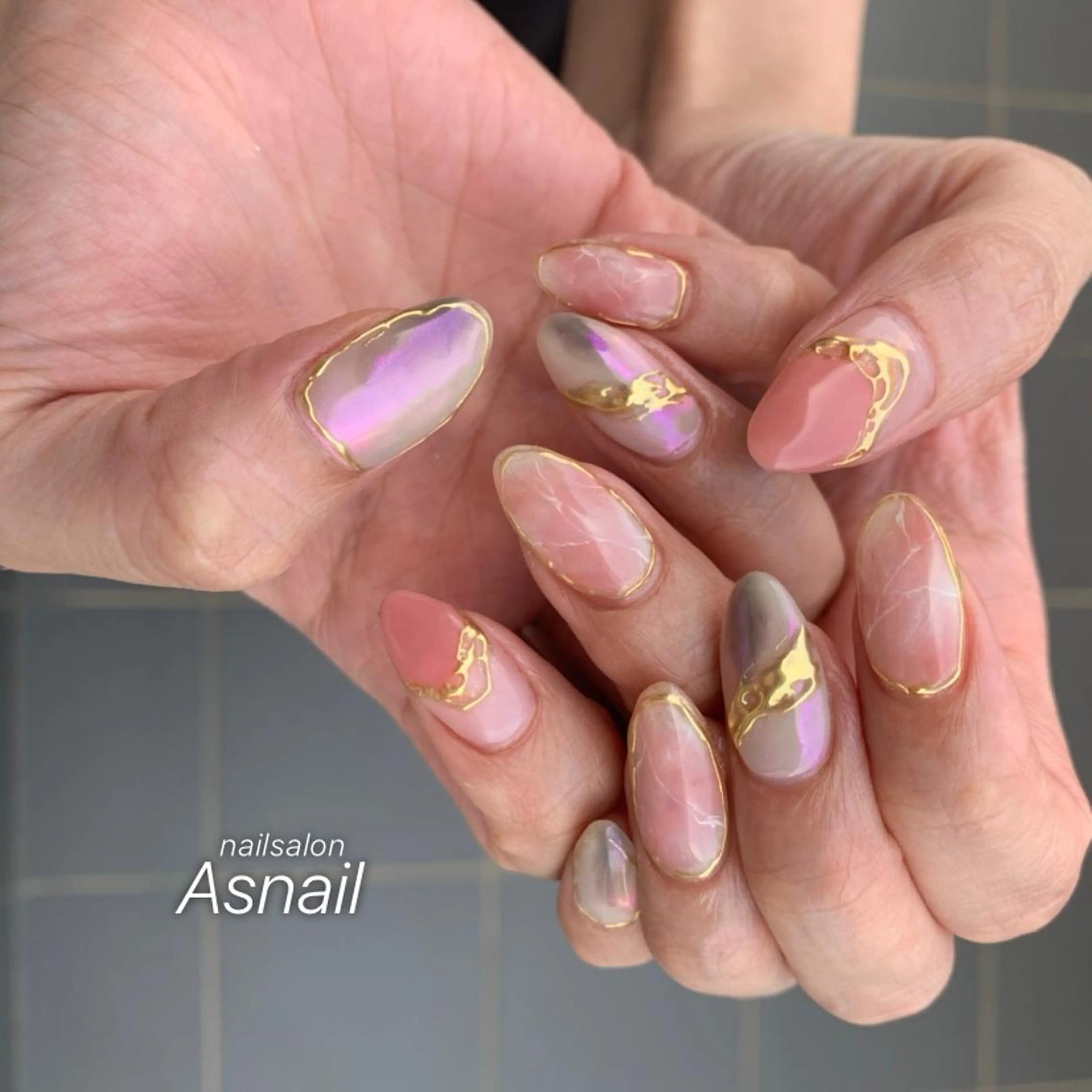 ネイル ハンドネイル Asnail 石川頌子のネイルデザイン