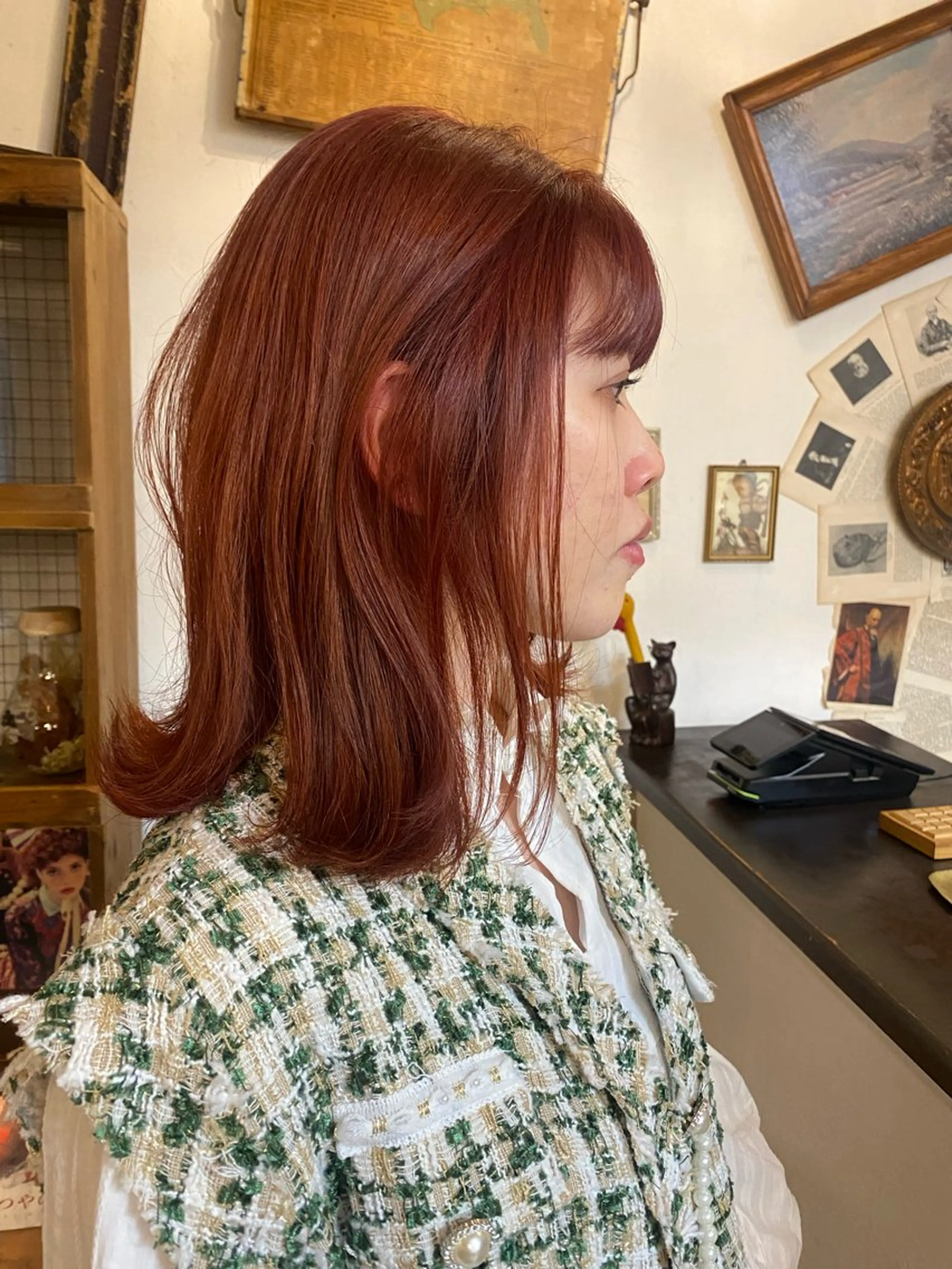 セミロング ヘアカラー sea's所属・ヒラカホ/矢場町/ ブリーチ/似合わせのヘアスタイル