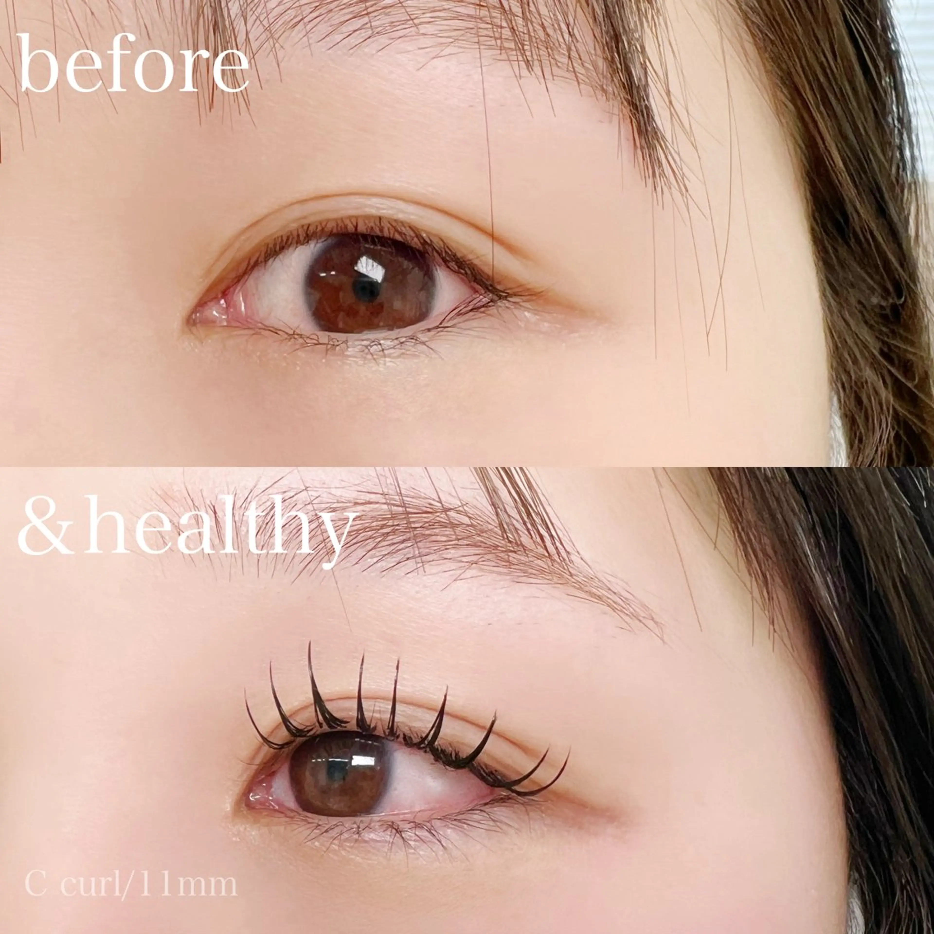 マツエク・マツパ Dカール kaori eyelashのマツエク・マツパデザイン