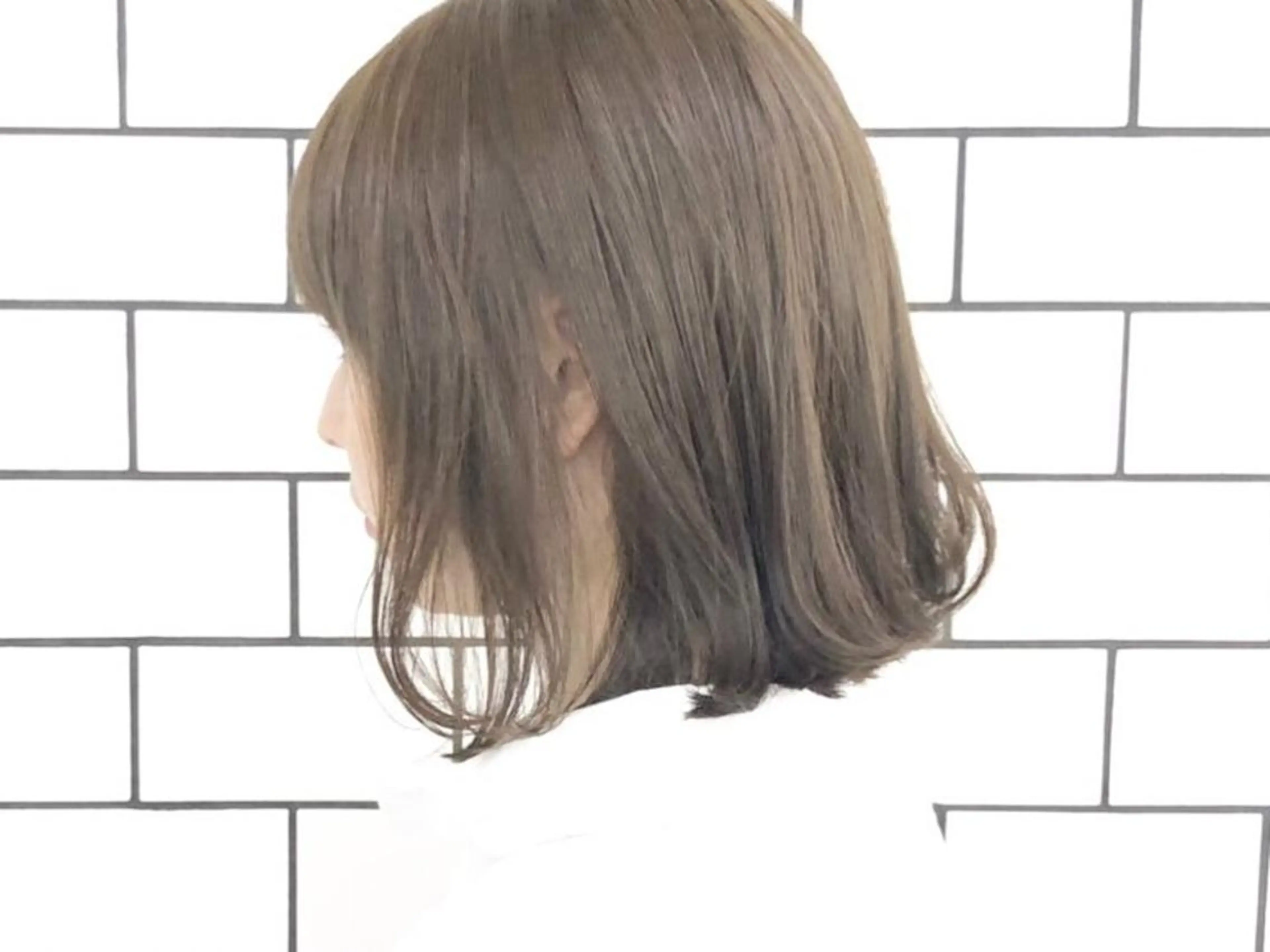 ミディアム カラー パーマ ヘアアレンジ ネイル マツエク・マツパ 川野 彩海のヘアスタイル