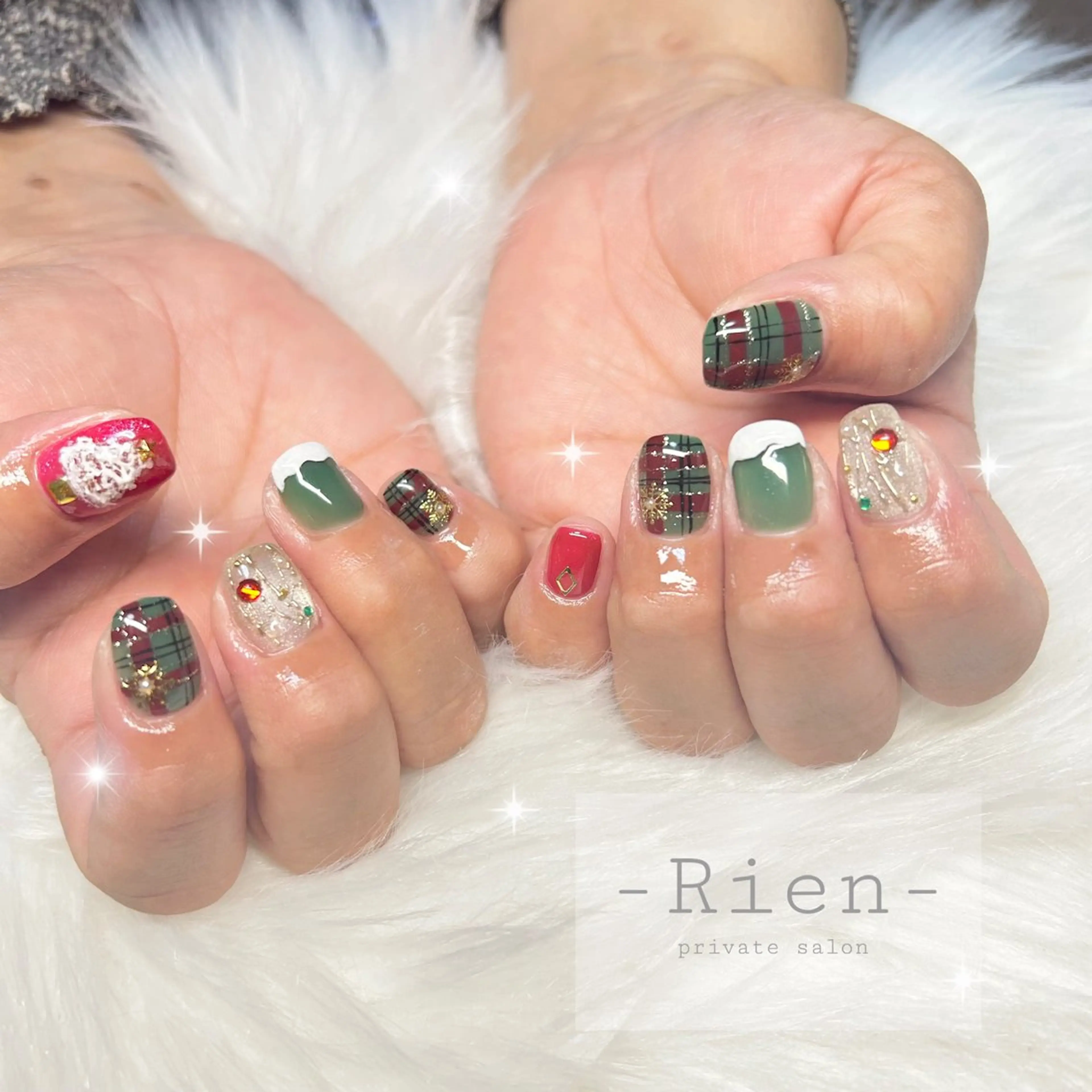 ネイル ハンドネイル -Rien- プライベートサロンのネイルデザイン