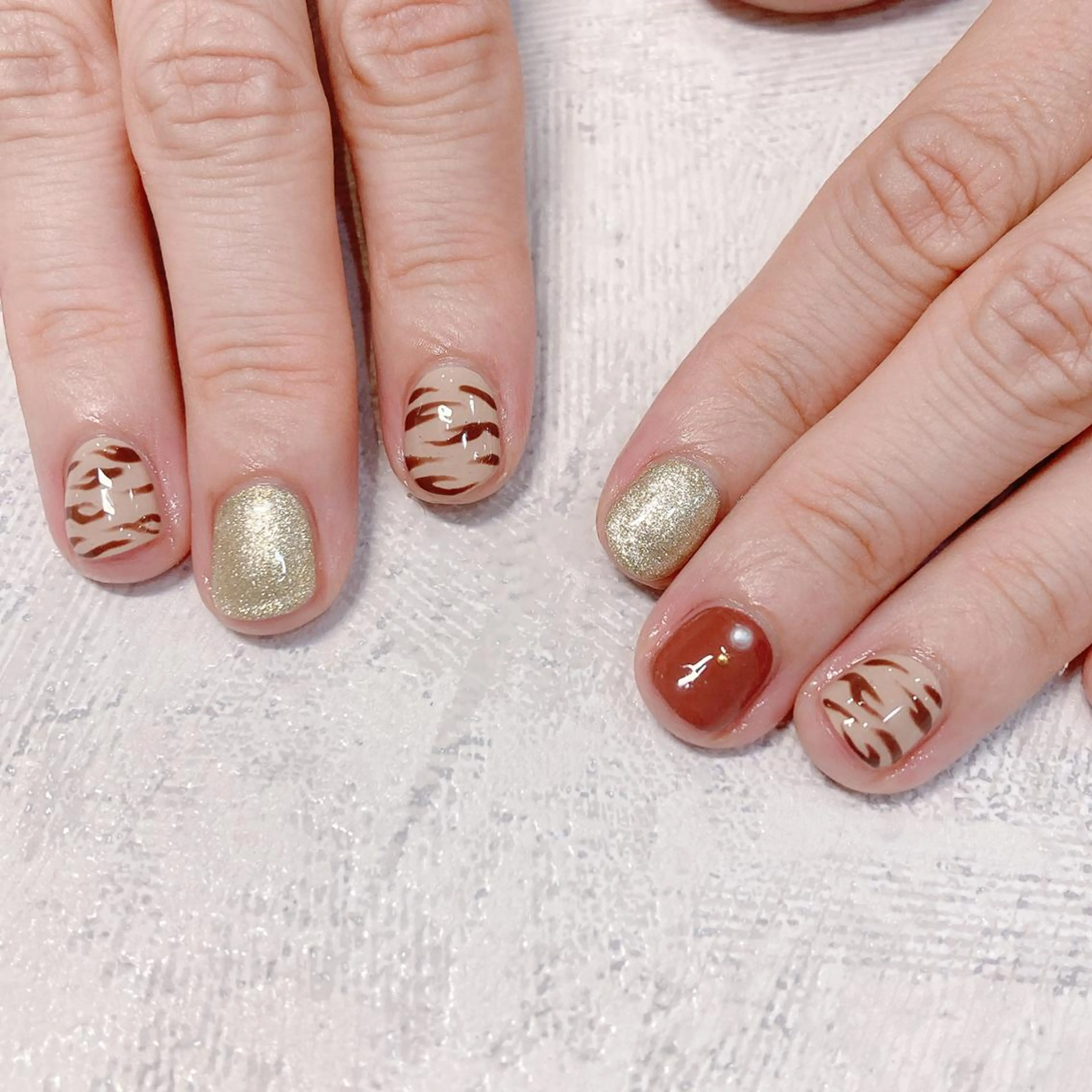 ネイル バニーアイズ　ネイル ニューオータニ博多店のネイルデザイン