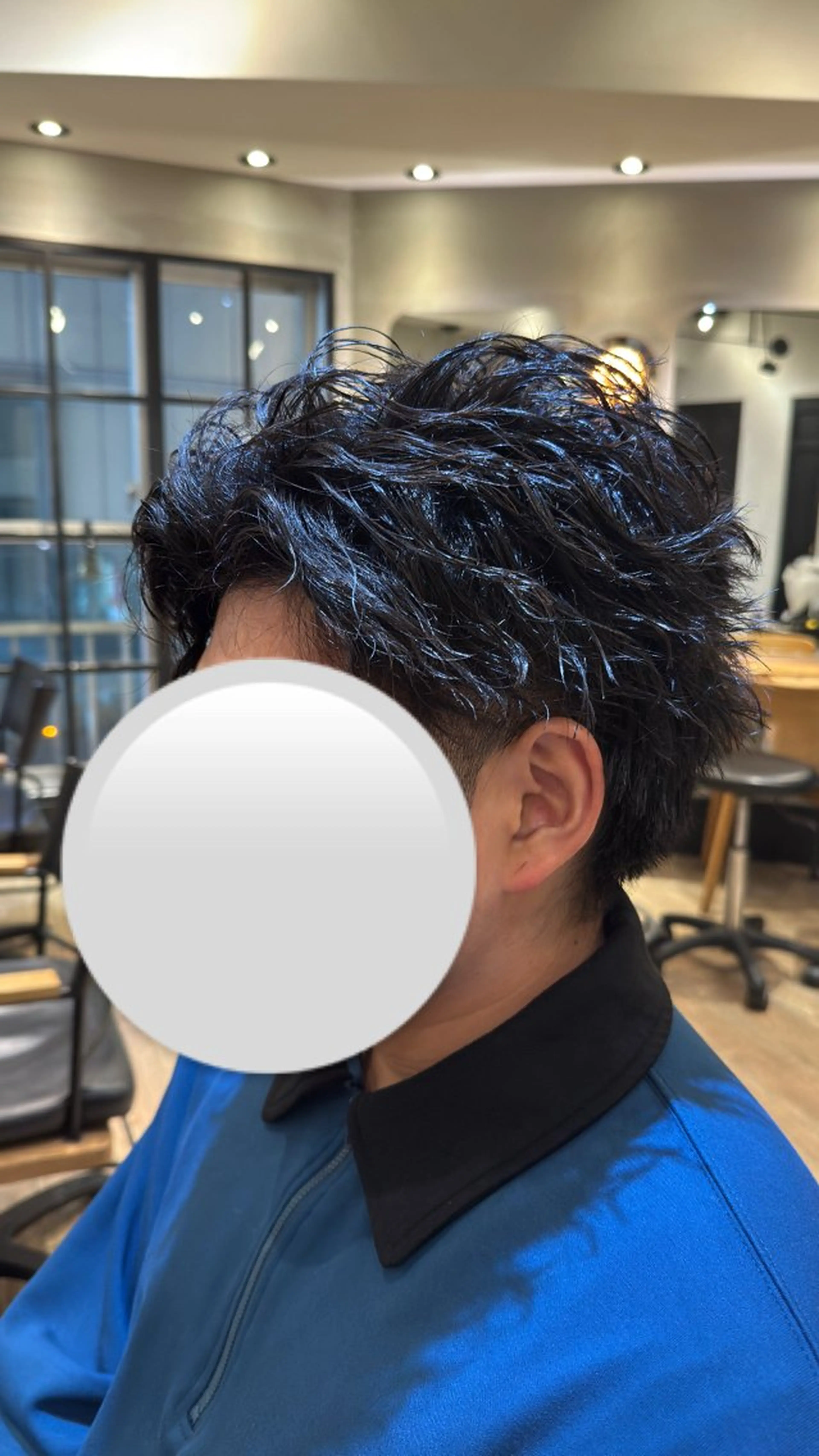 ショート パーマ カット パーマ 新宿/レイヤー/ ブリーチ/西川翔真のヘアスタイル