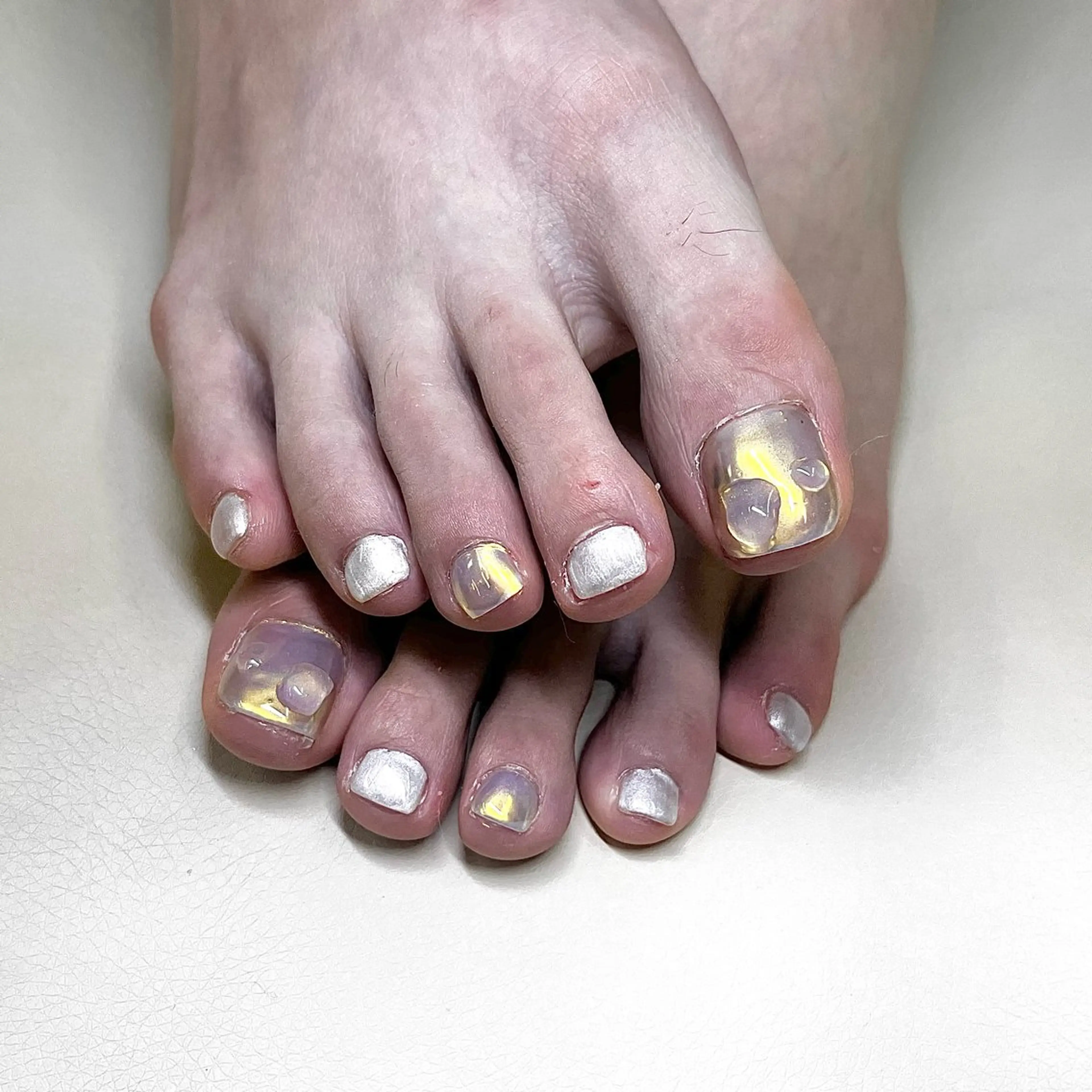 ネイル ミラーネイル TRU NAIL&EYE 本厚木店所属・TRU NAIL 本厚木 かなのネイルデザイン