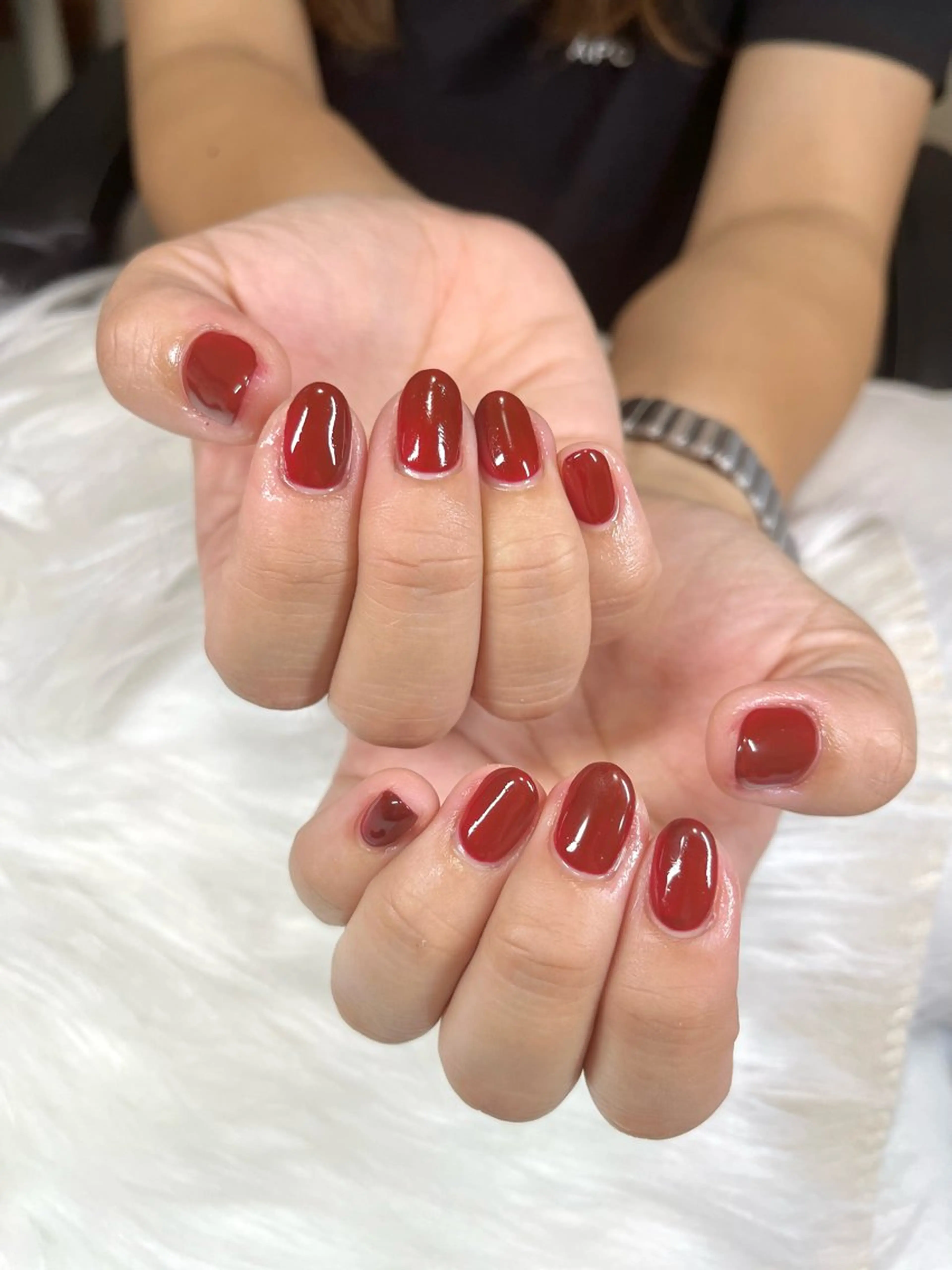 ショート ハンドネイル ネイルサロン hanakoharuのネイルデザイン