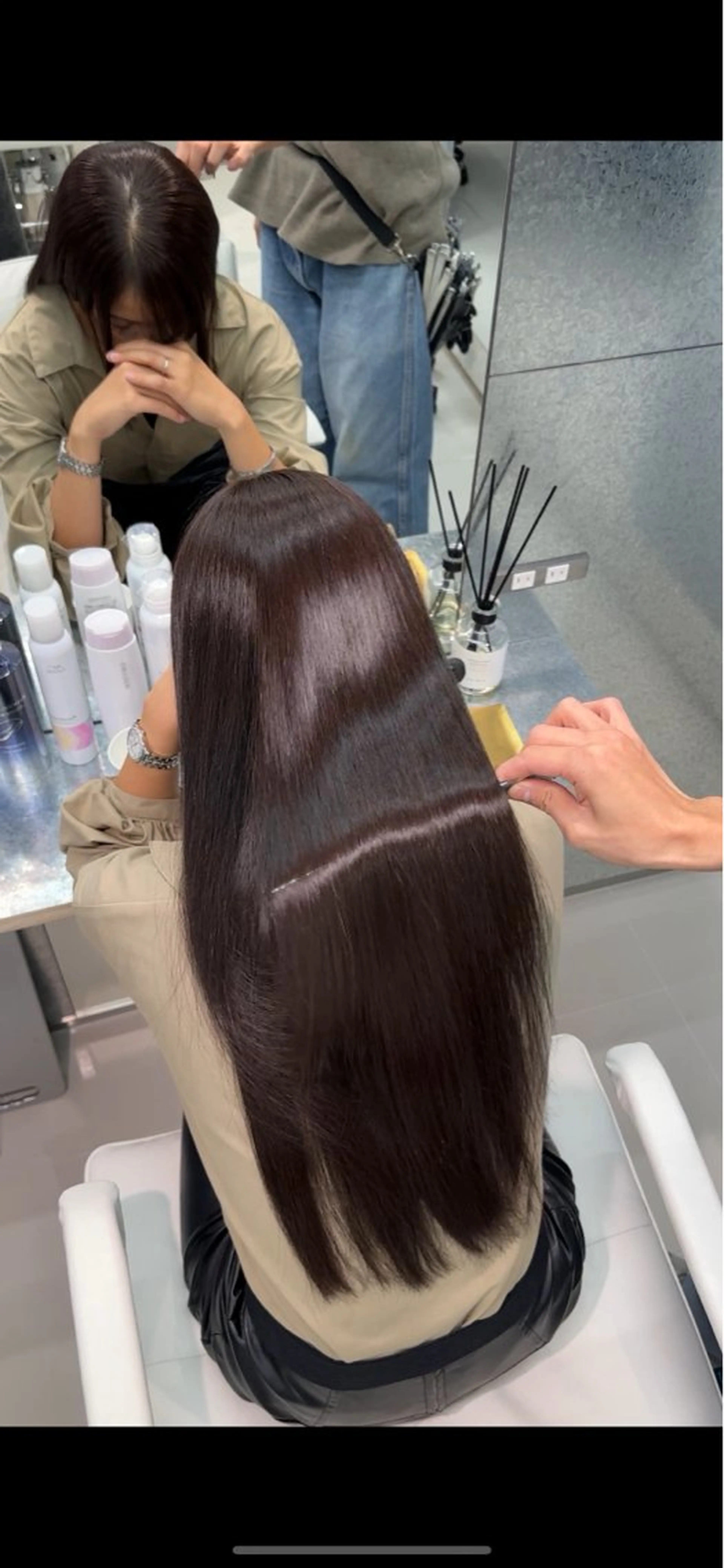 ロング くせ毛 TRUNS所属・こうた/髪質改善 ストレート/ヘアケアのヘアスタイル