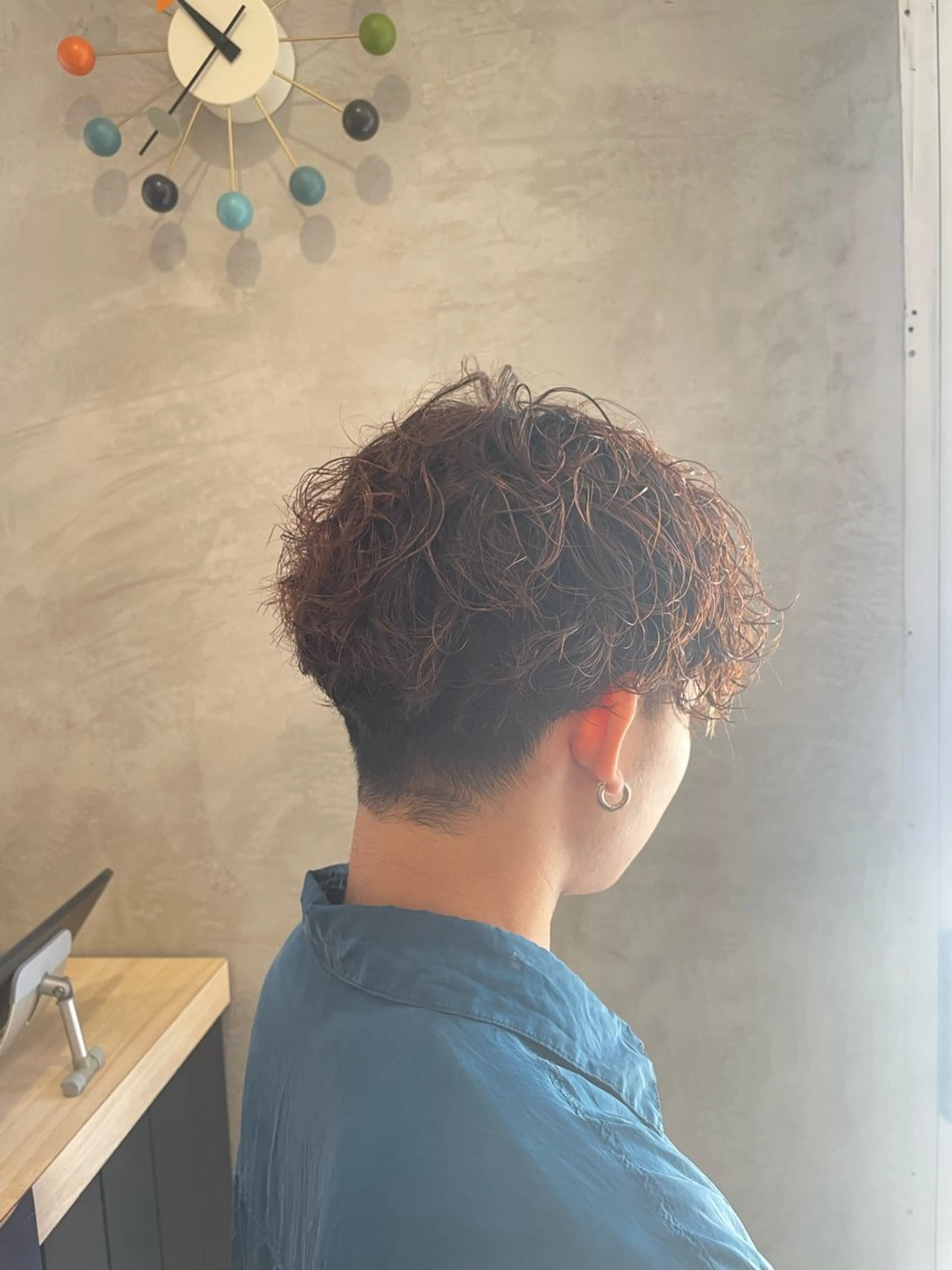 ショート 柏/メンズパーマ/ ナチュラル/颯寿のヘアスタイル