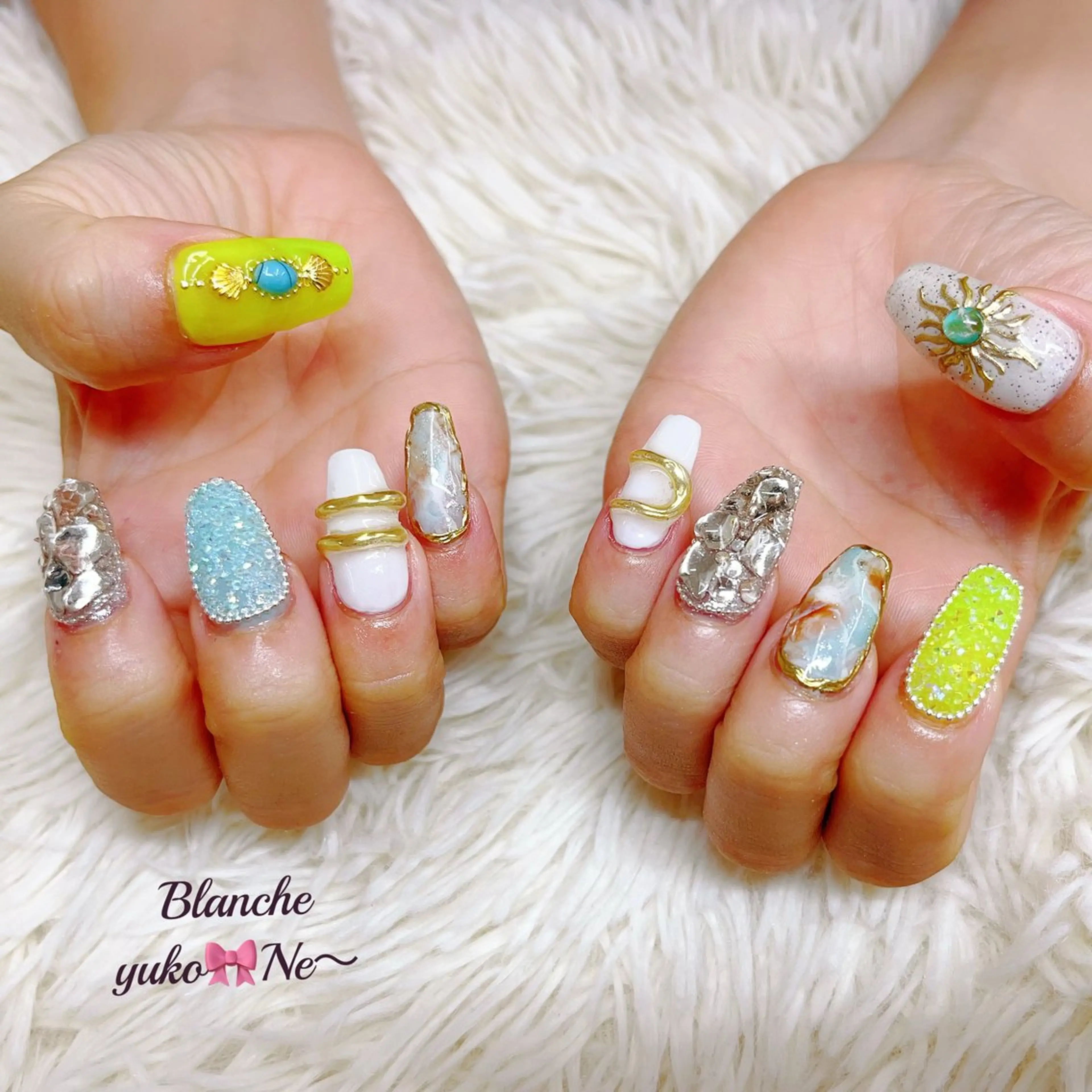 ネイル ハンドネイル ネイルサロン　Lian所属・Lian Yulilianのネイルデザイン