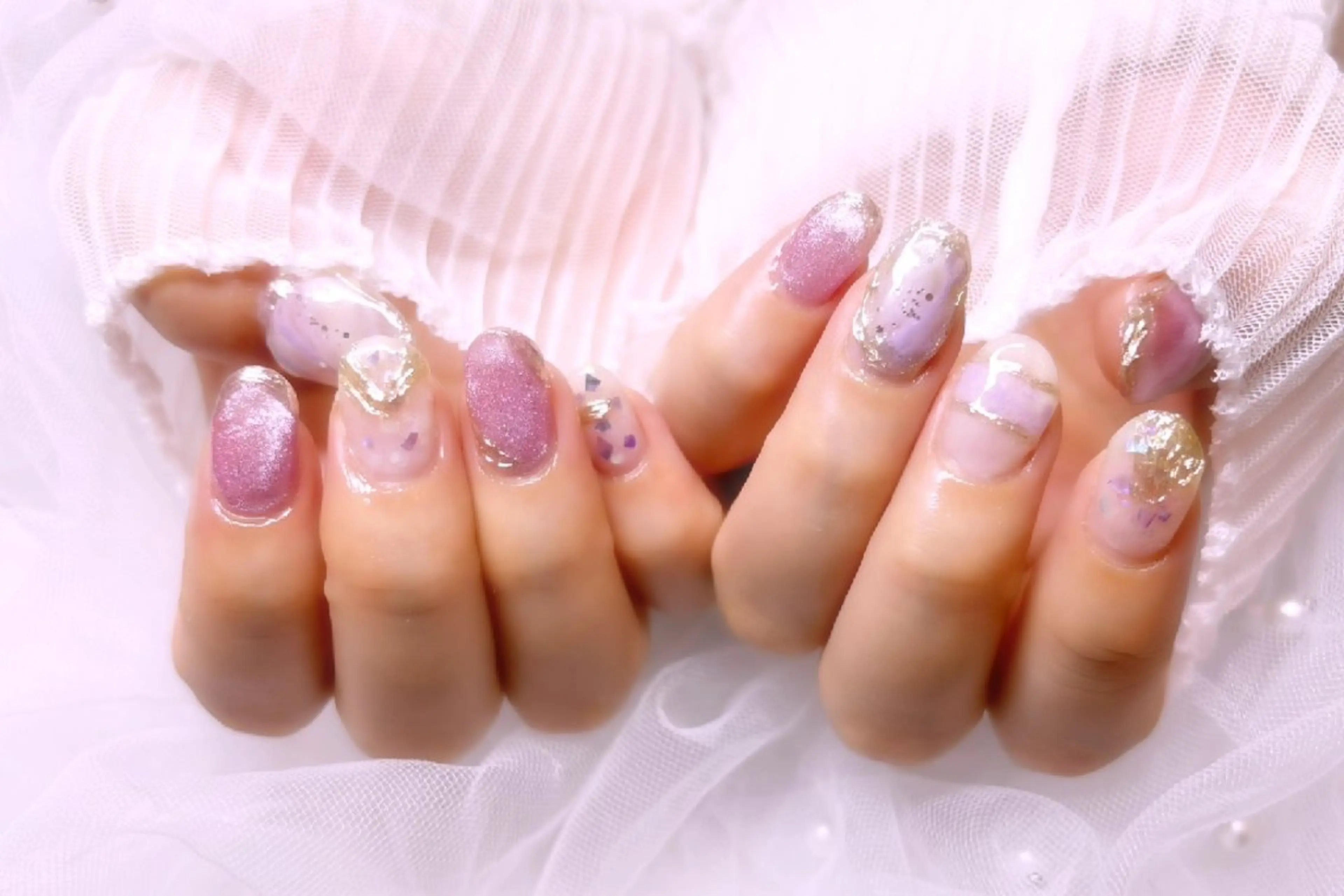 ネイル ニュアンスネイル ハンドネイル Nail Salon macherieのネイルデザイン