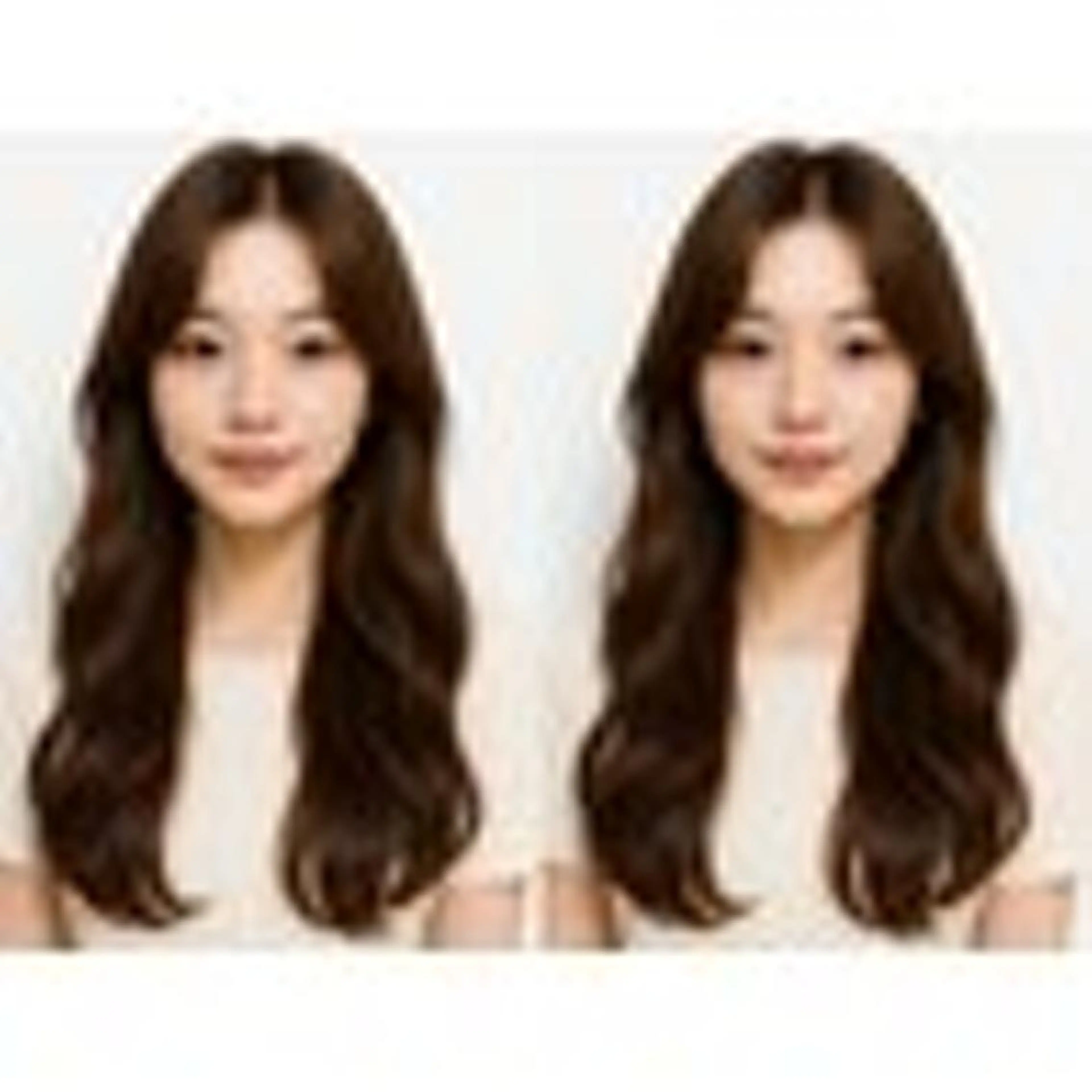 【透明感】 白髪染めリタッチ+デザインカットの写真