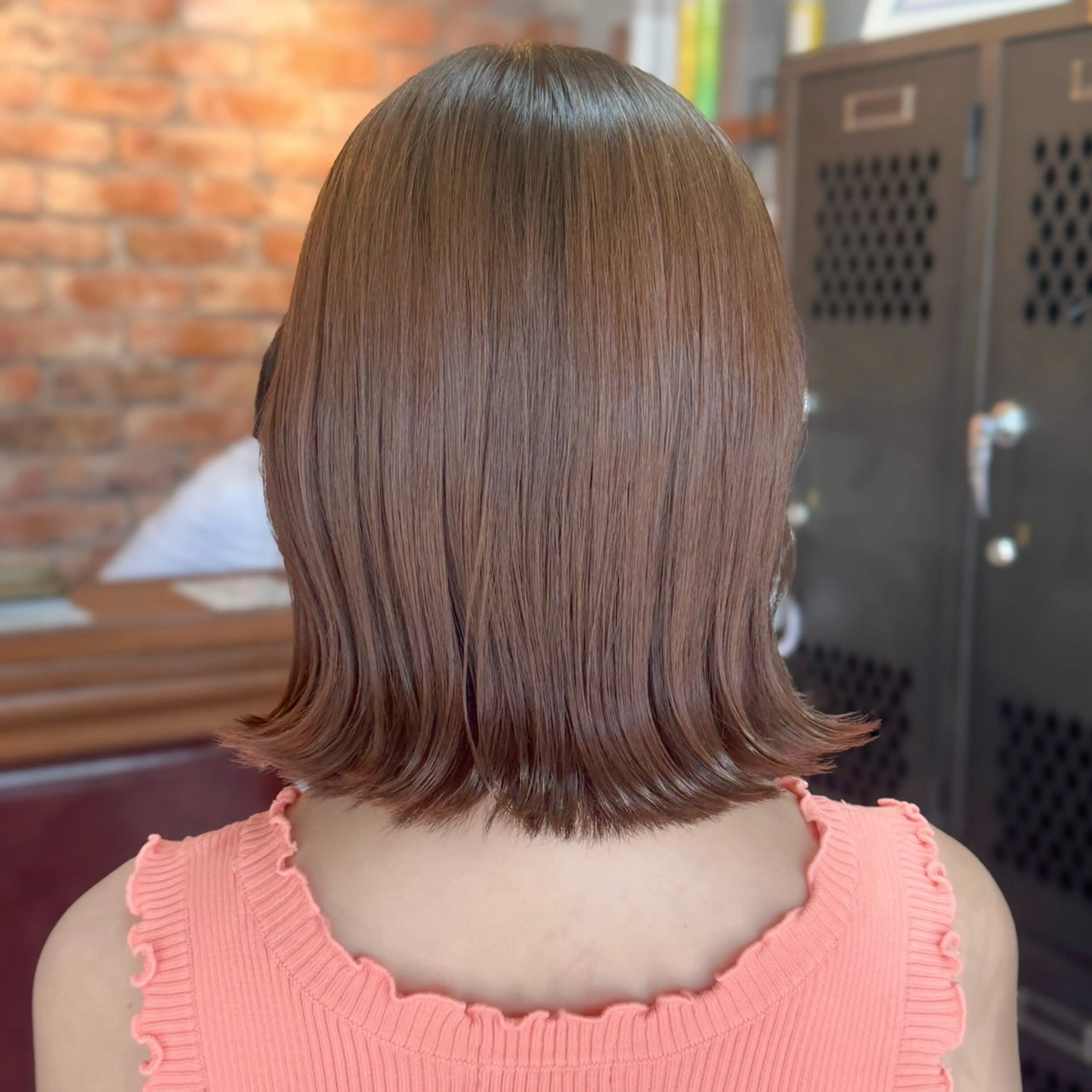 ミディアム ヘアカラー The C橋本所属・️🫧透明感🫧🎀 カラー/HINANOのヘアスタイル