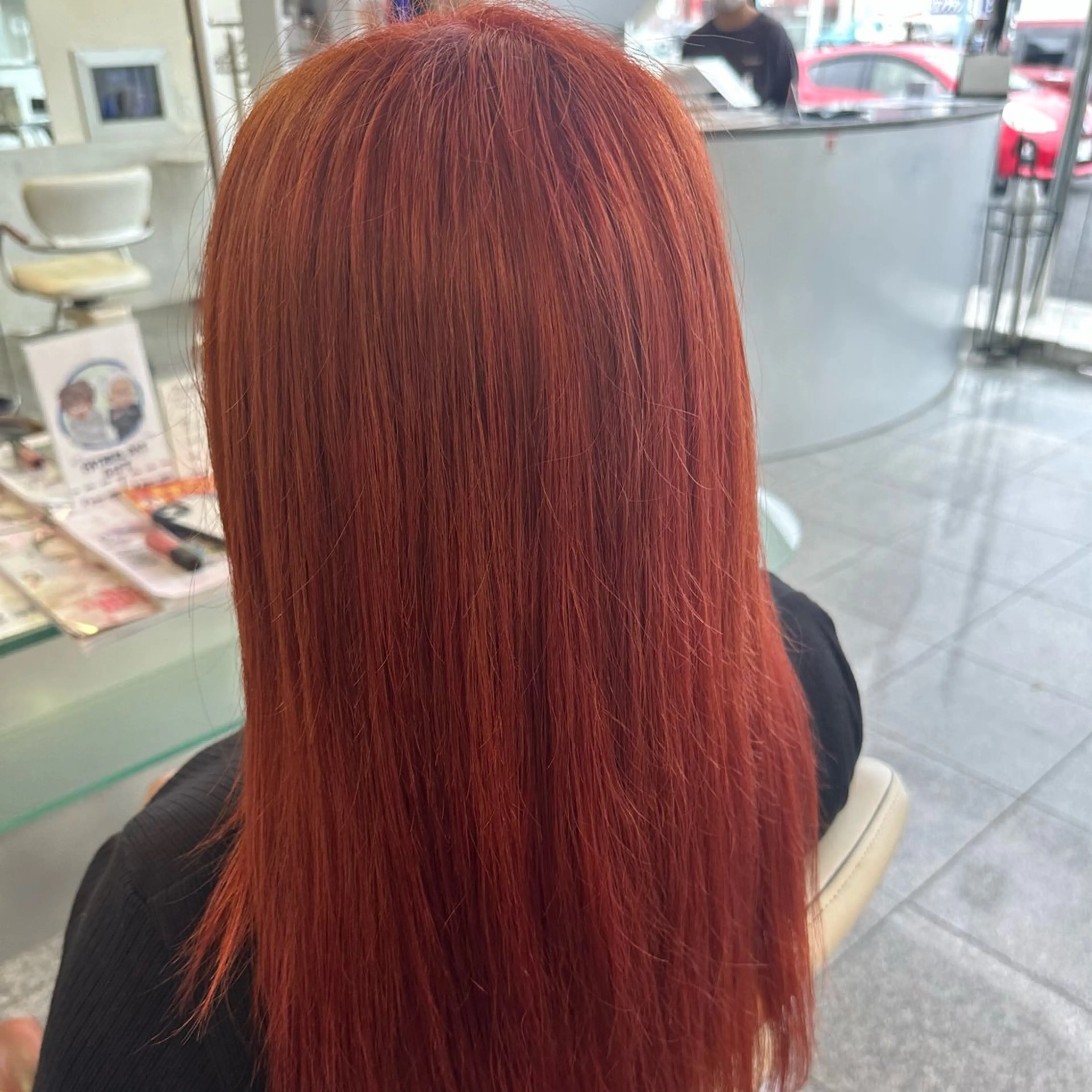 カラー ヘアカラー 町田 里奈のヘアスタイル