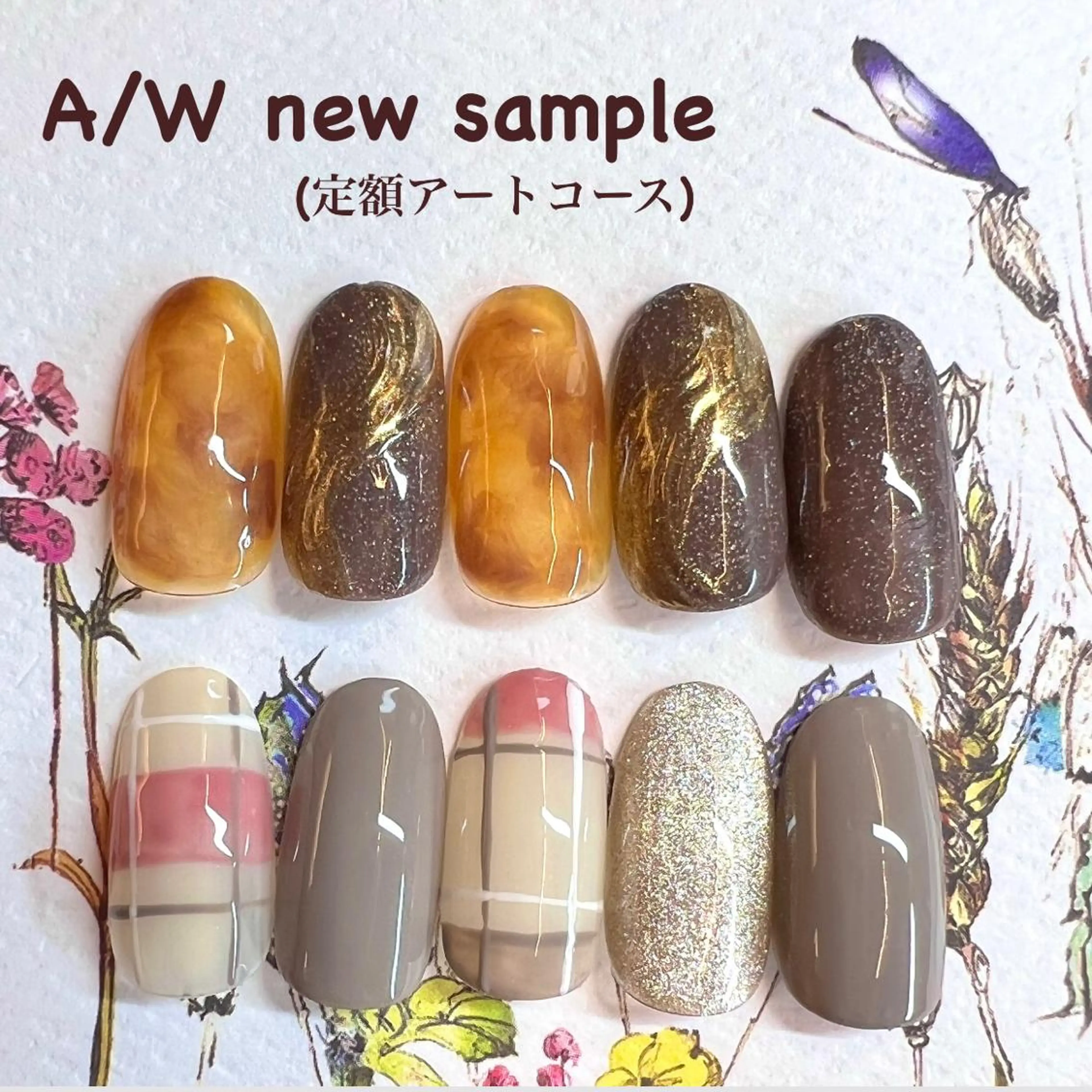 ネイル ハンドネイル clover nailのネイルデザイン