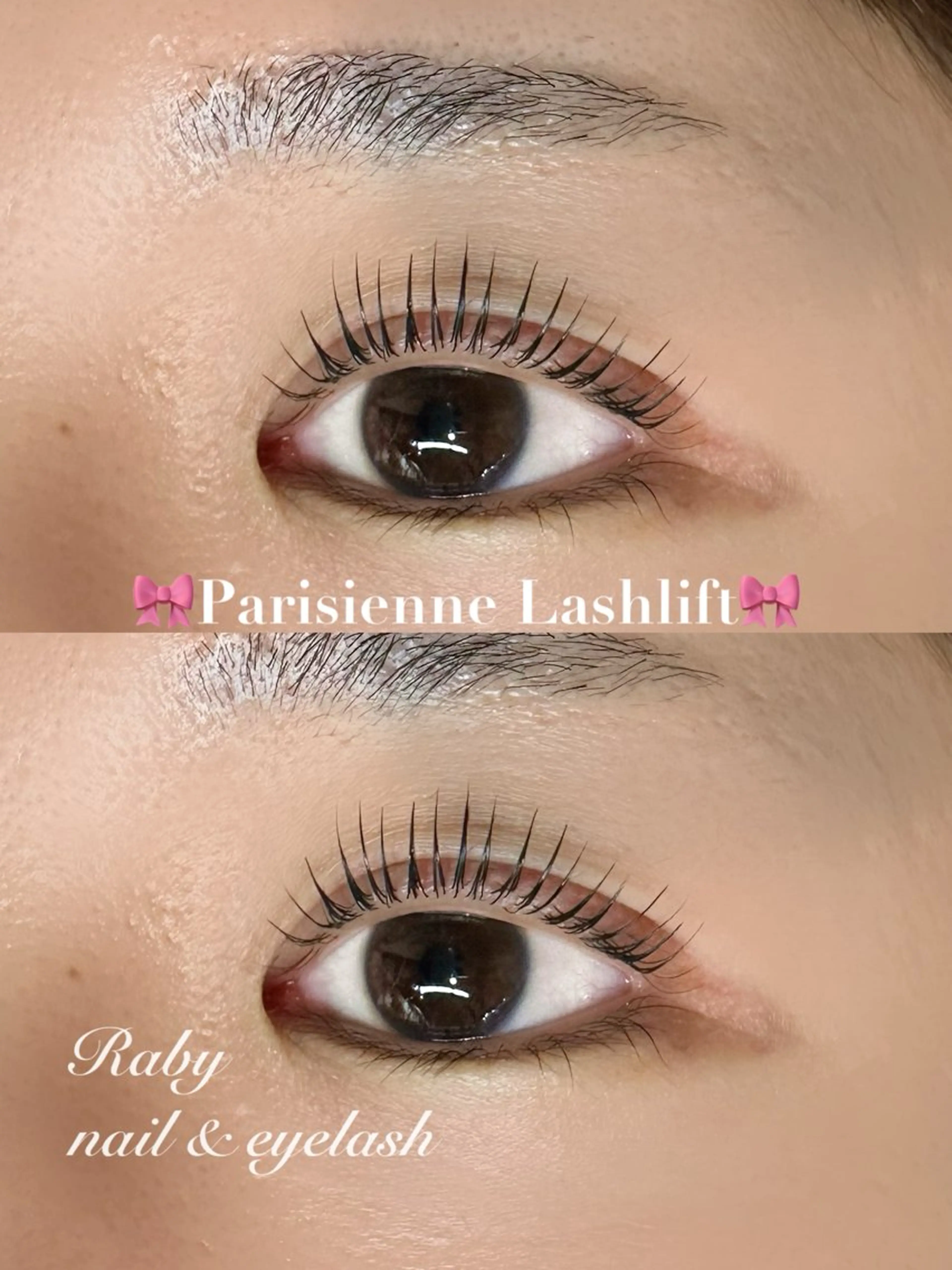 マツエク・マツパ パリジェンヌラッシュリフト マツパ Raby所属・Raby tomokaのマツエク・マツパデザイン