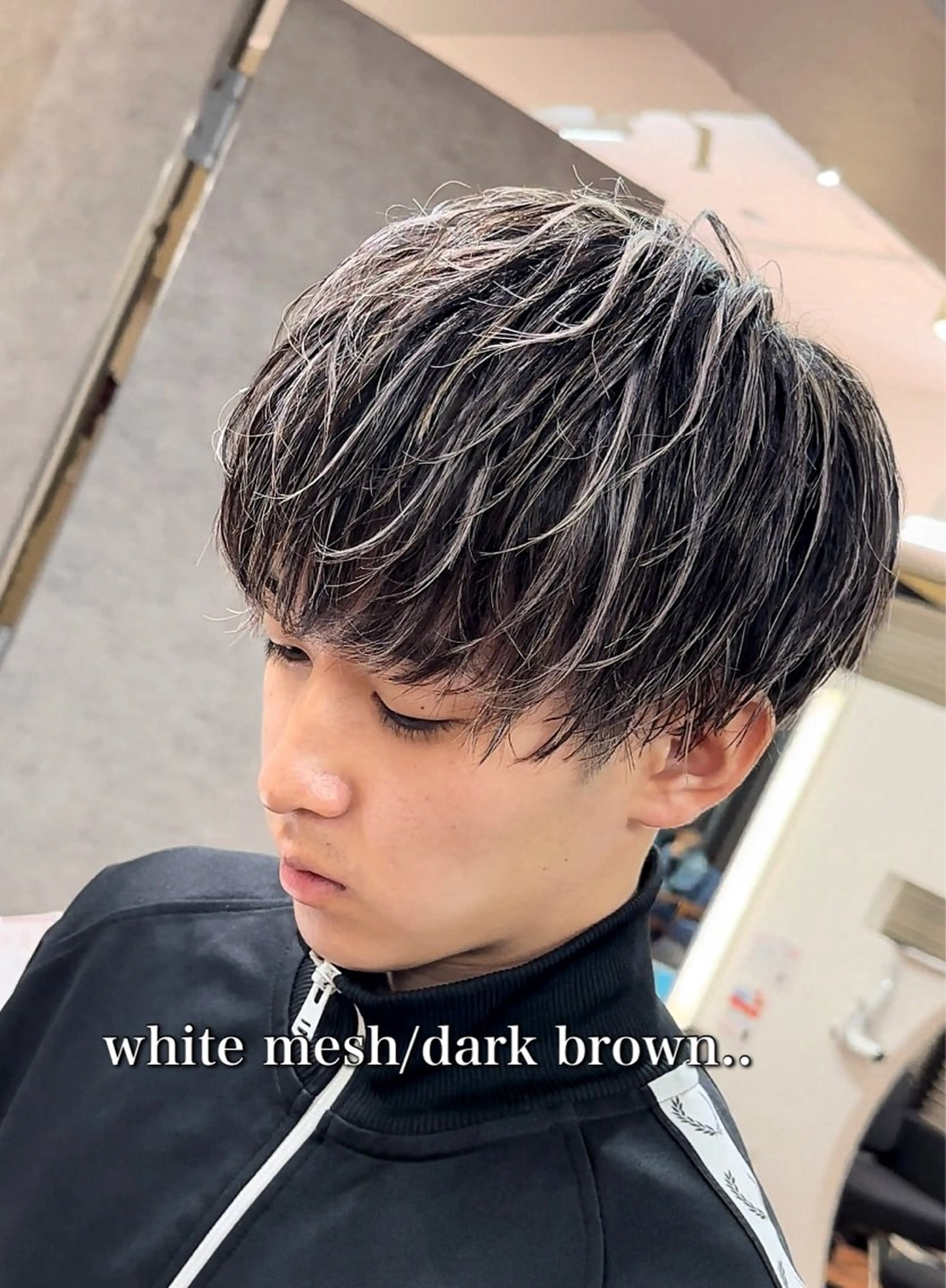 カラー メンズ メンズカット ‪‪/メッシュのヘアスタイル