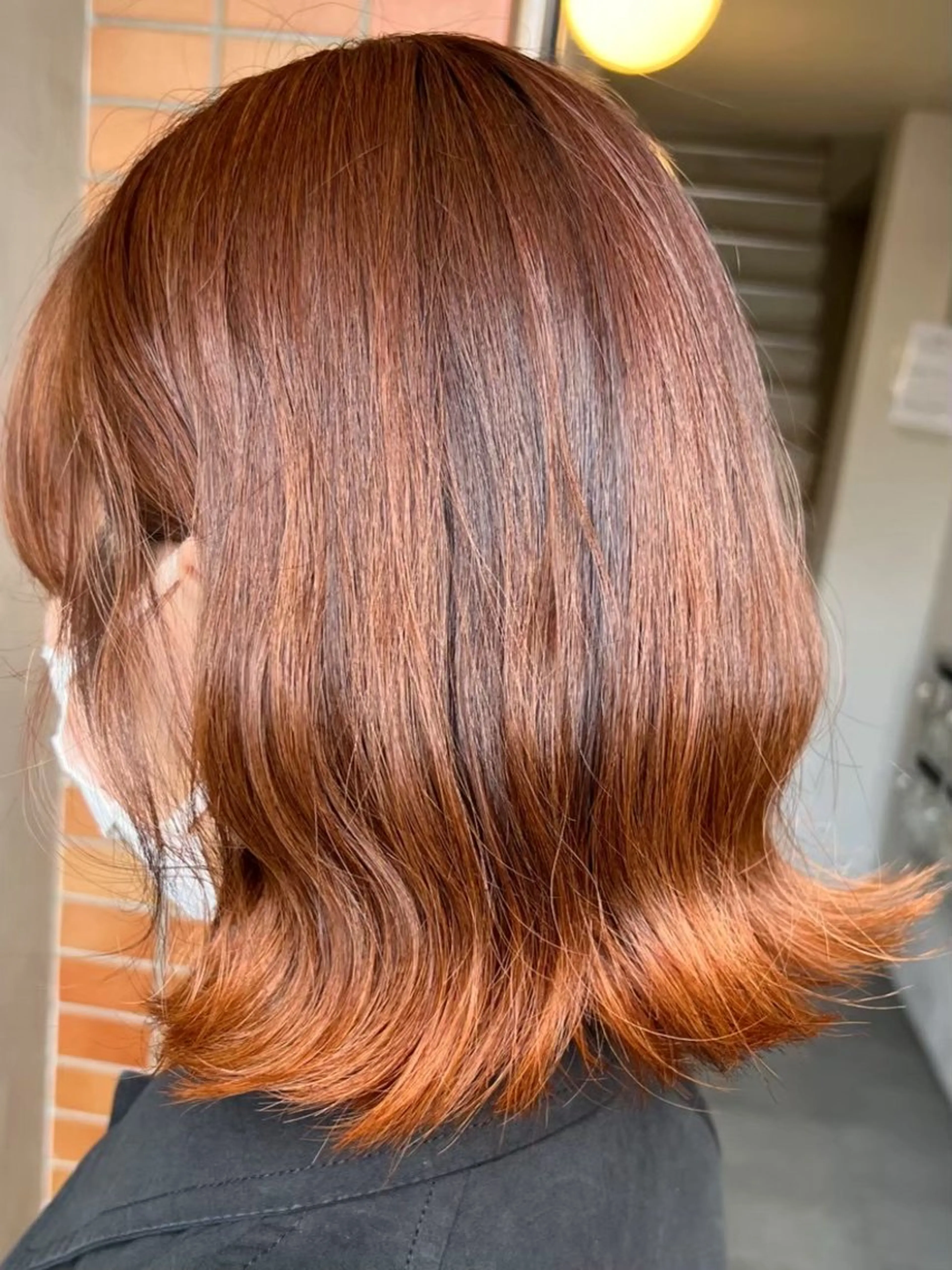 ショート カラー オレンジ ヘアカラー 🫧inc新小岩 🫧MANAMI🫧のヘアスタイル