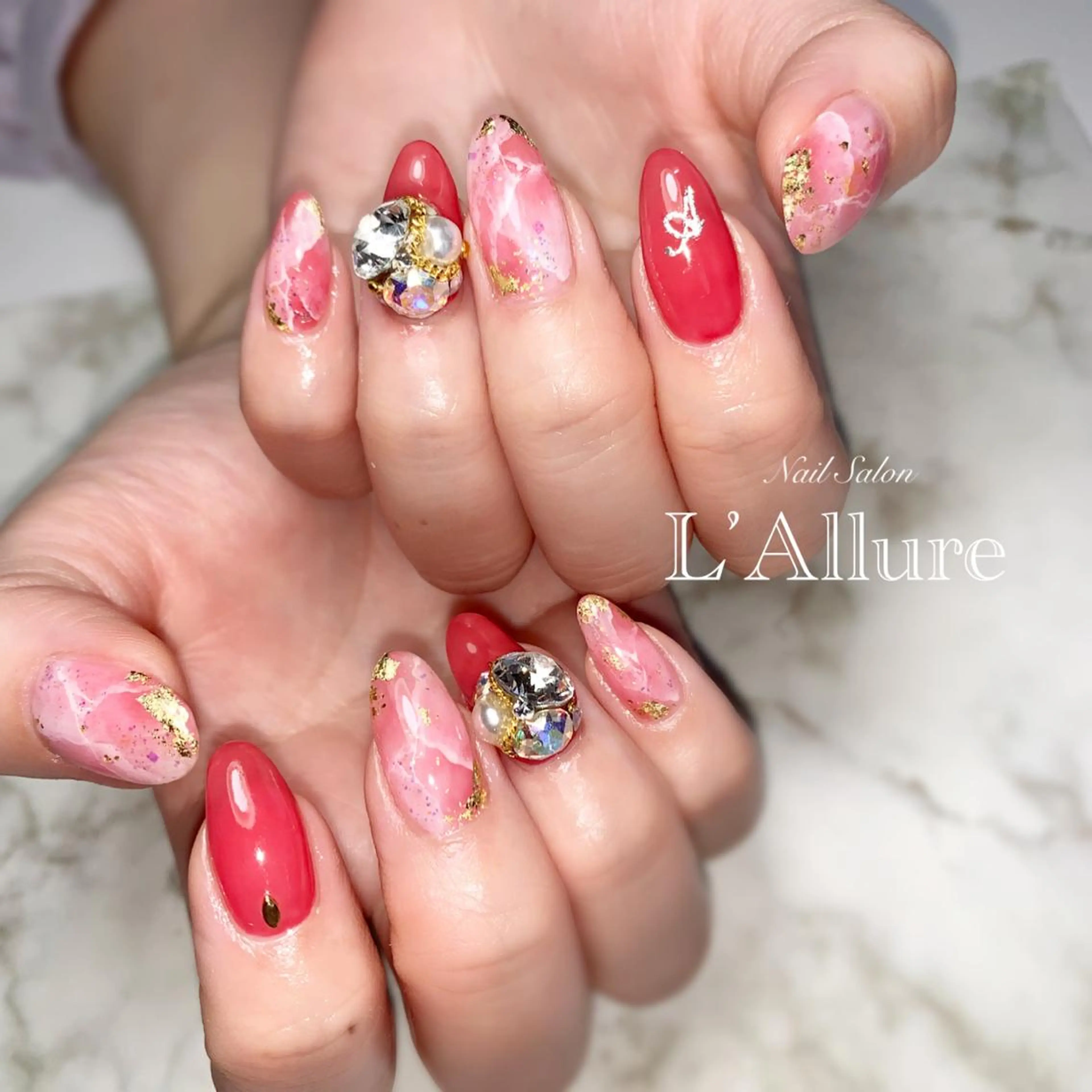 ネイル ハンドネイル Nail Salon L’Allureのネイルデザイン