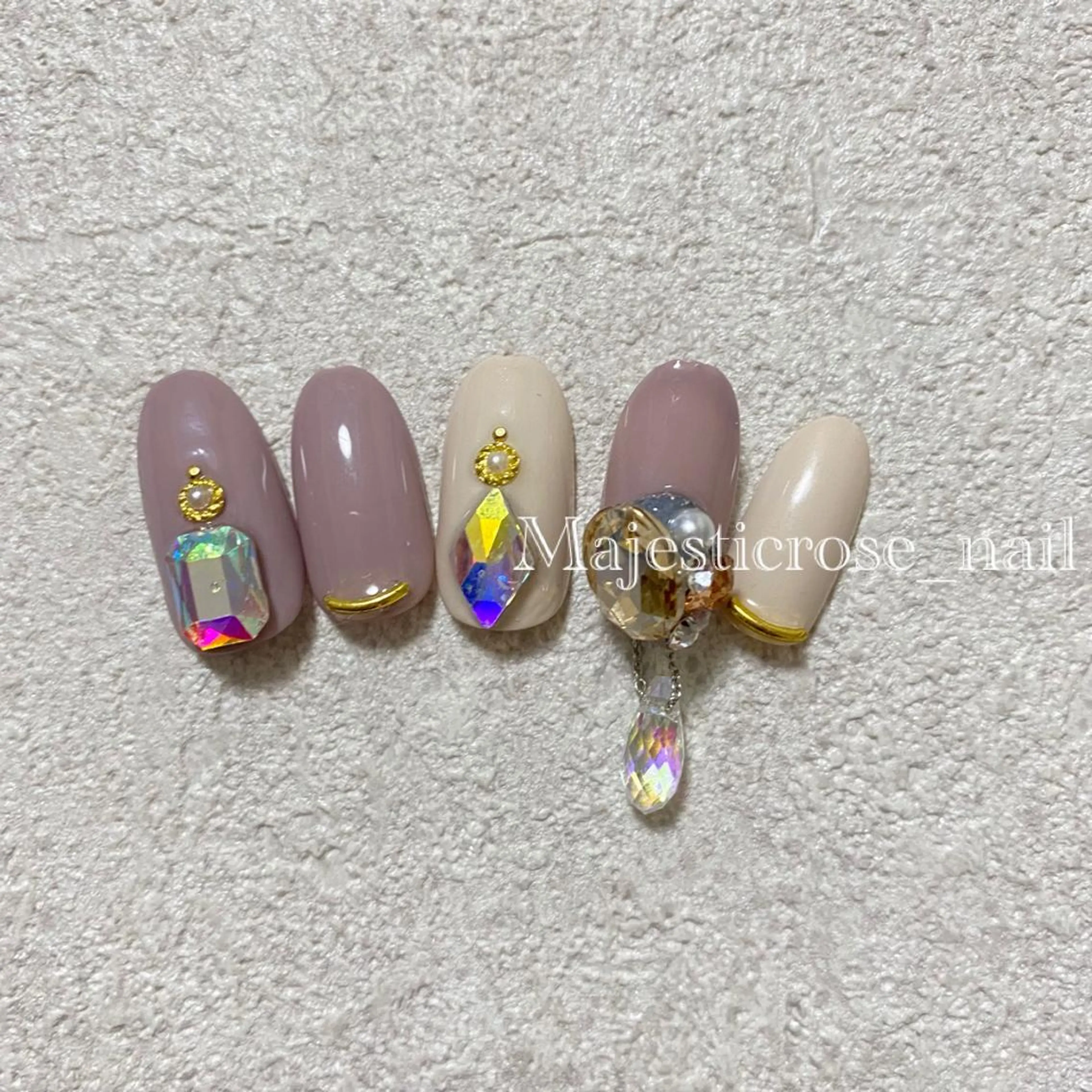 ネイル Rire_eye+beauty_nail所属・Rire_ nail_yukiのネイルデザイン