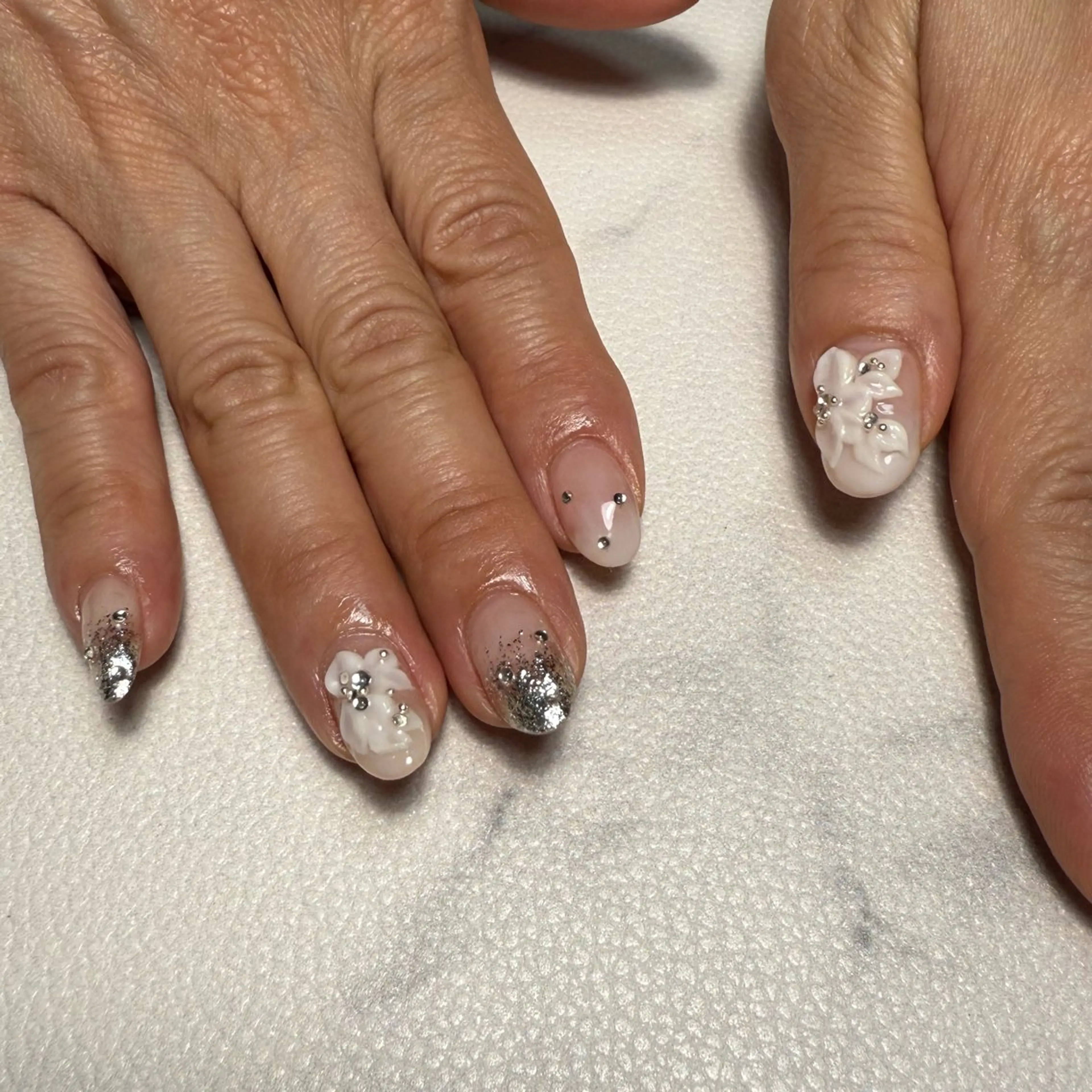 ネイル フラワーネイル ANERANAIL所属・大東市 aneranailのネイルデザイン