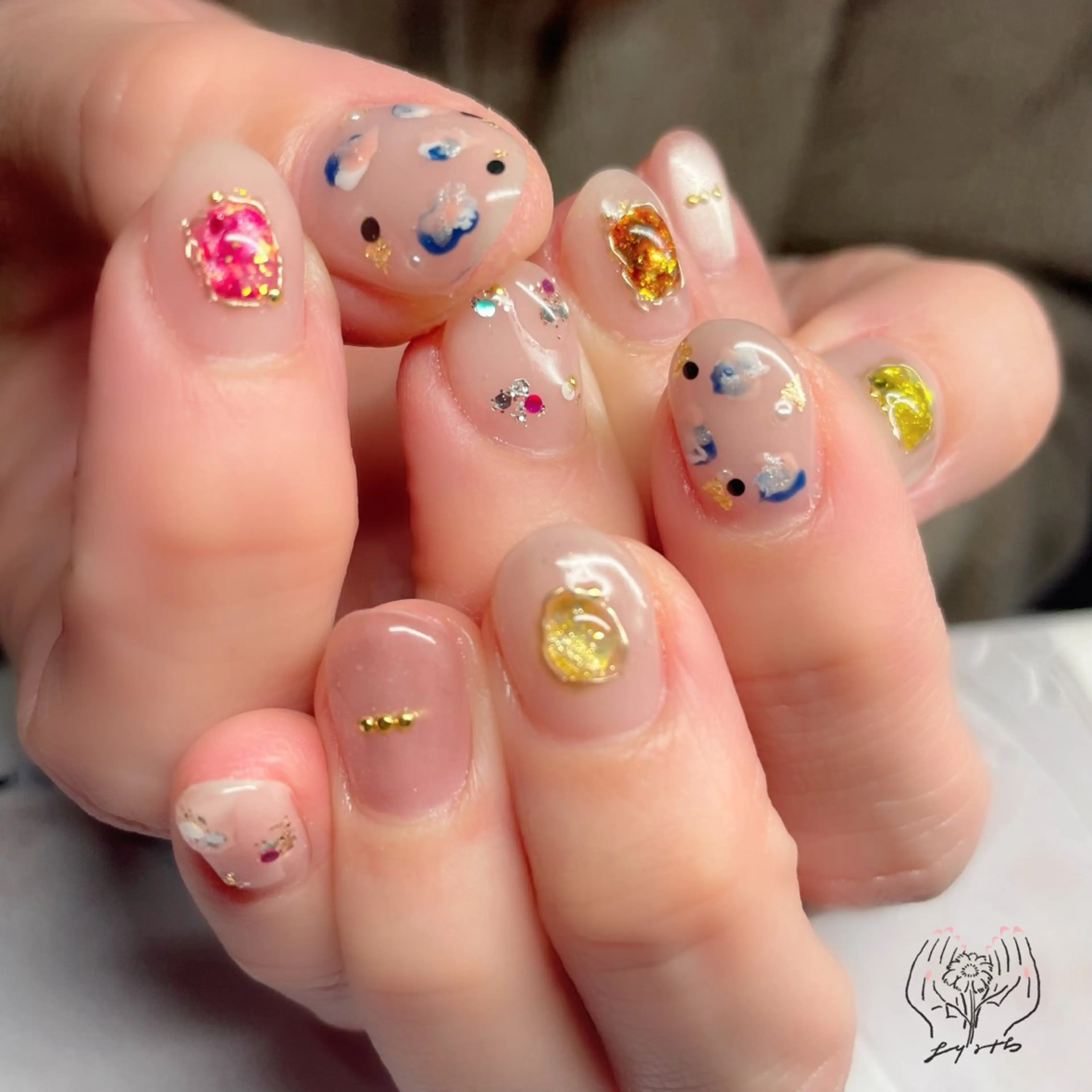ネイル ハンドネイル フットネイル よりみち ネイルのネイルデザイン