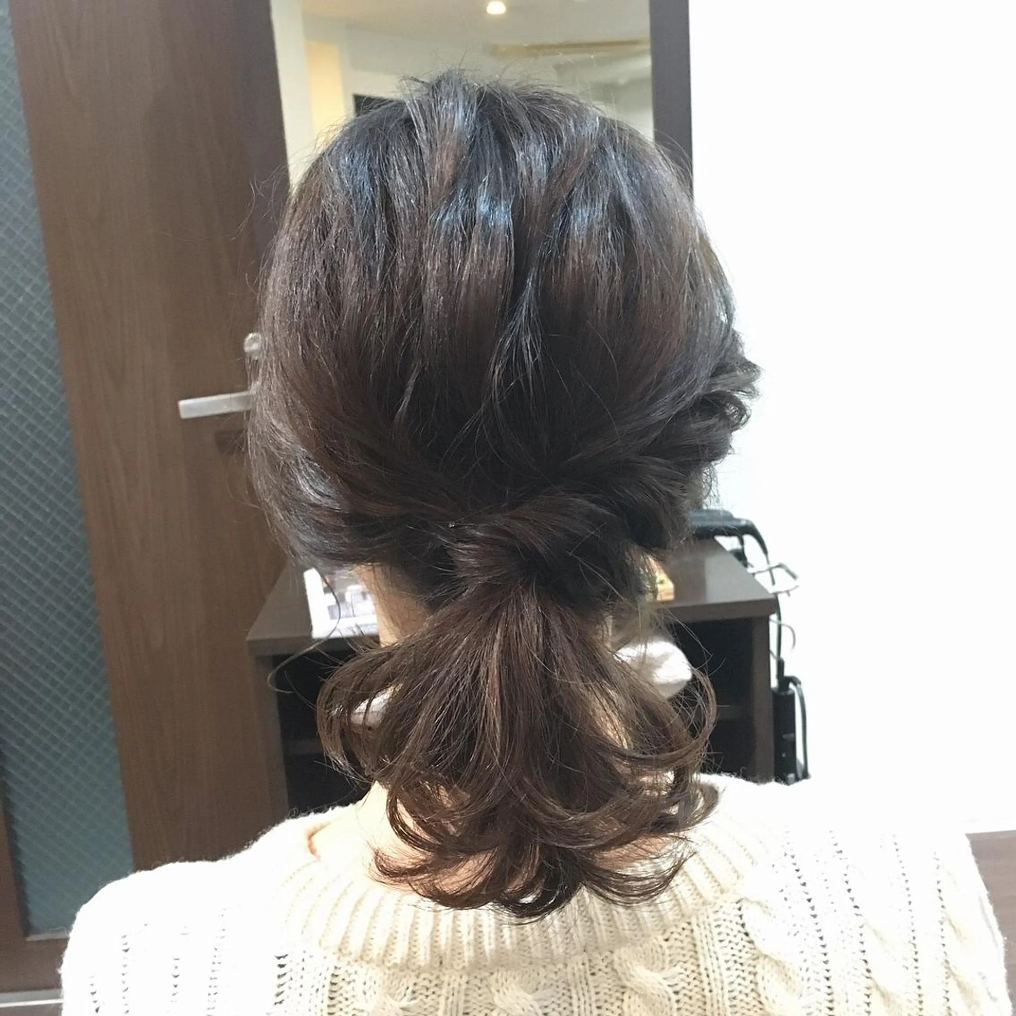 ヘアアレンジ 《放出》Forte マネージャー山根英明のヘアスタイル