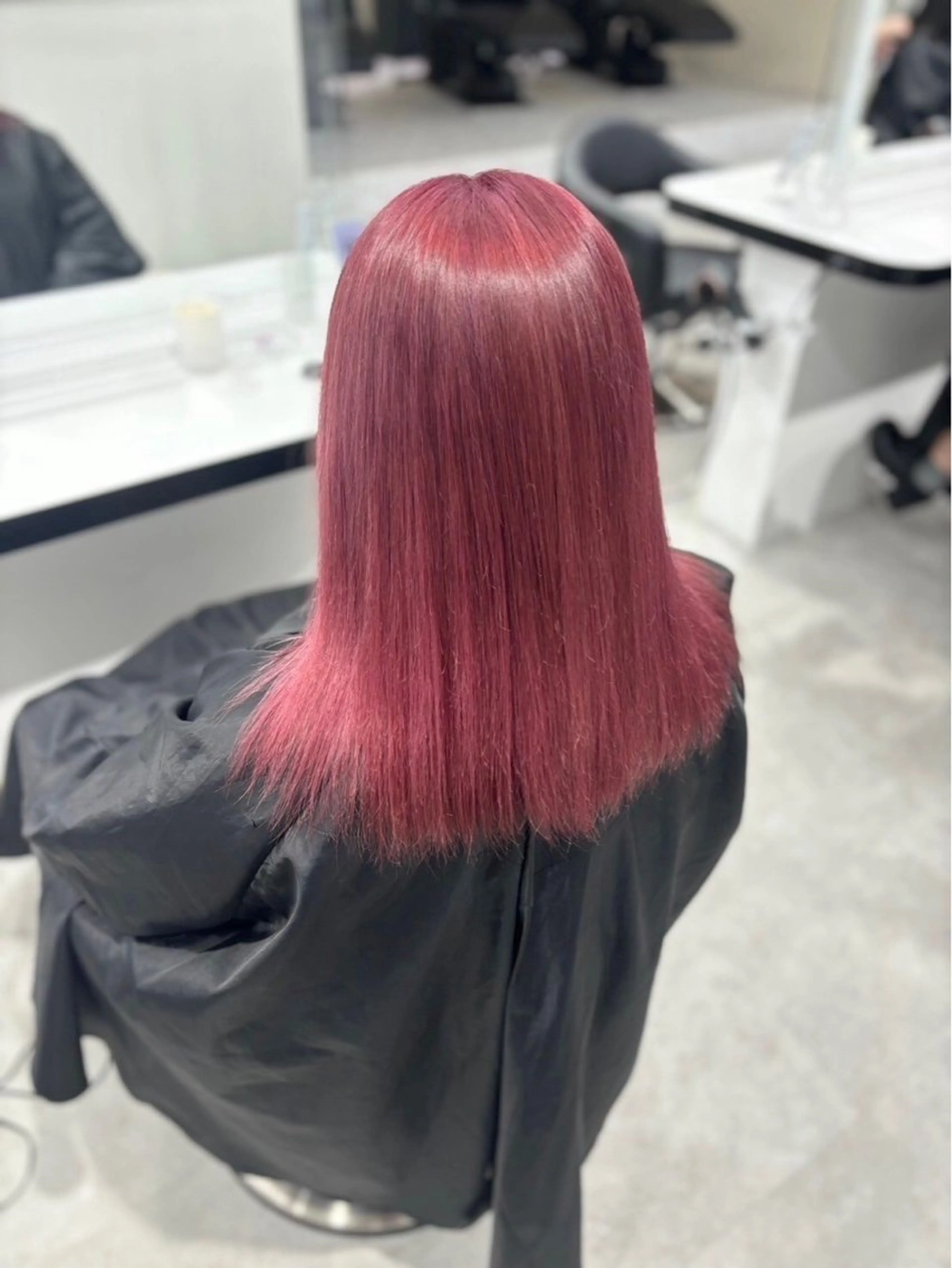 ロング カラー ヘアアレンジ 可愛いベージュヘア 🐿️えびけんのヘアスタイル