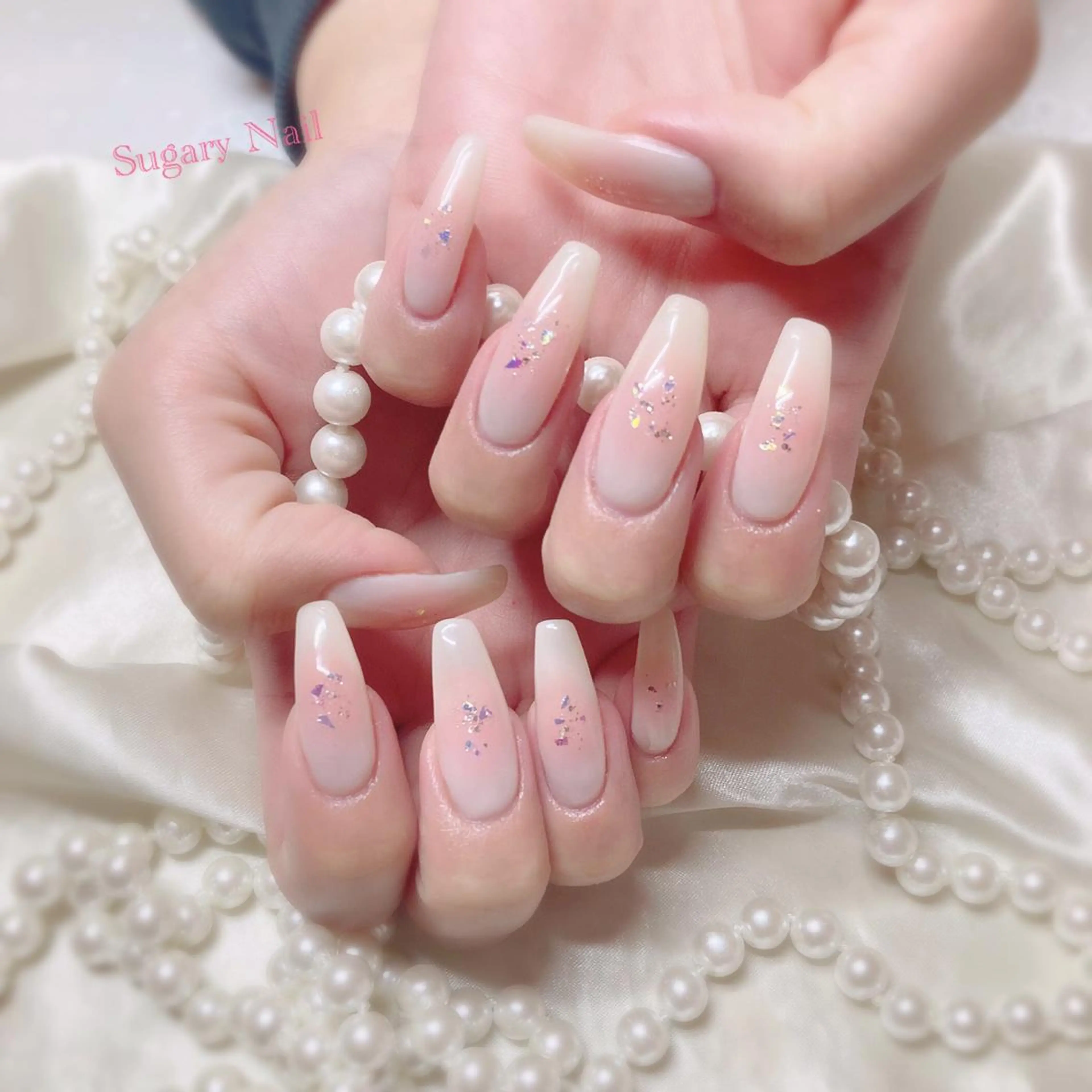 ネイル チークネイル ハンドネイル フットネイル SugaryNail Rinaのネイルデザイン