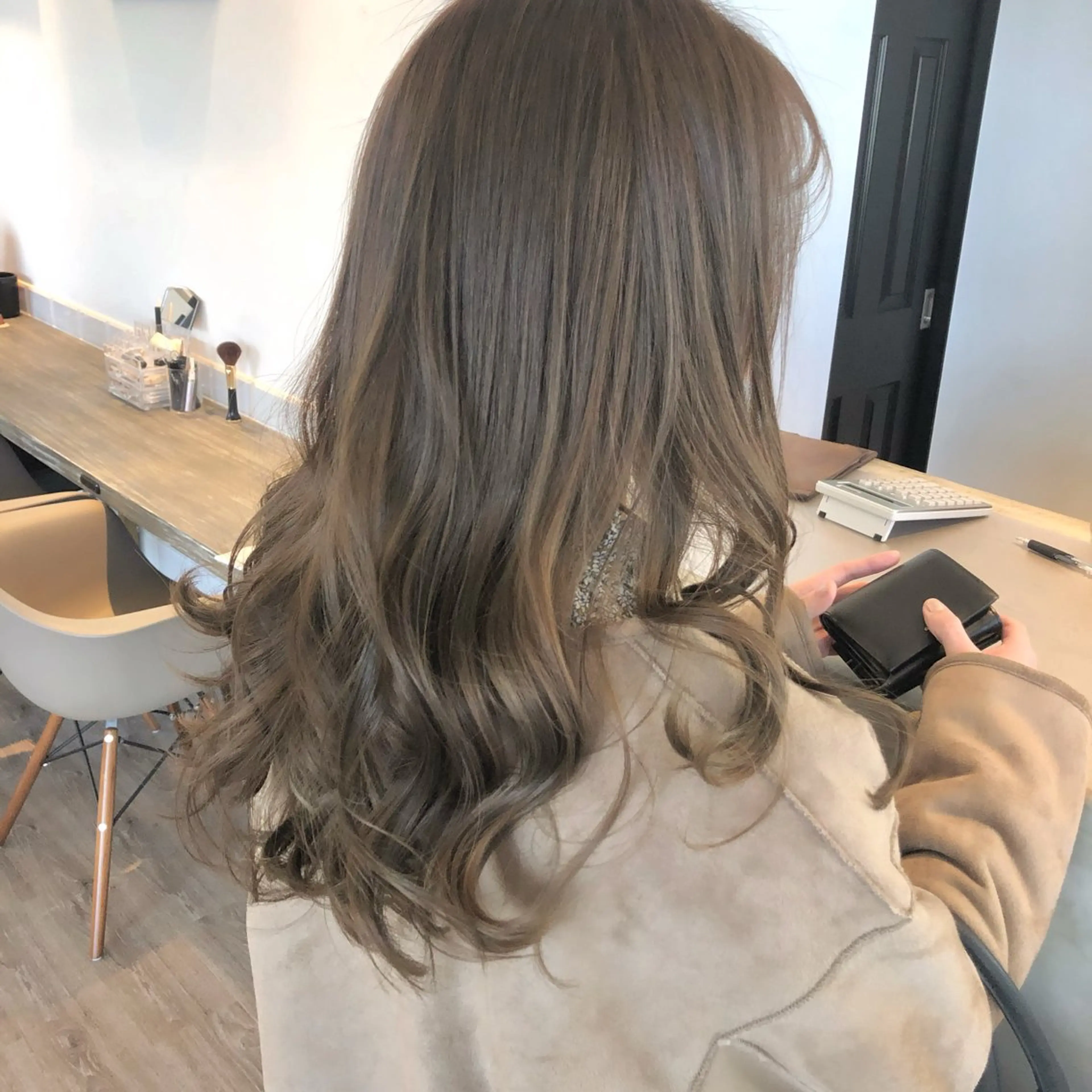 ロング カラー カット ヘアカラー トリートメント grace西宮北口店所属・柔髪/艶髪カラー RIKU.Kのヘアスタイル