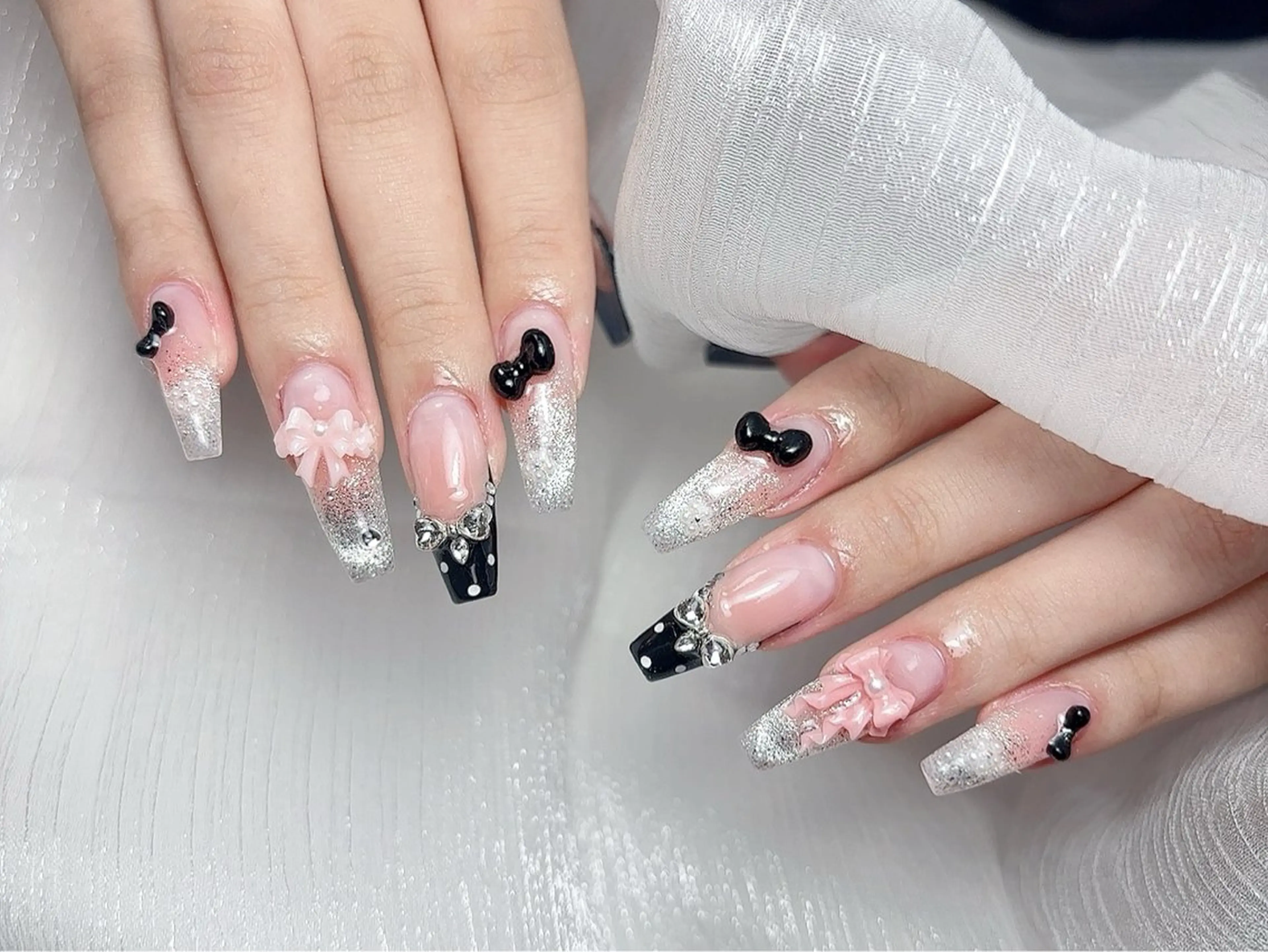 〖限定〗長さだしチップ10本持ち込みデザイン120コースの写真