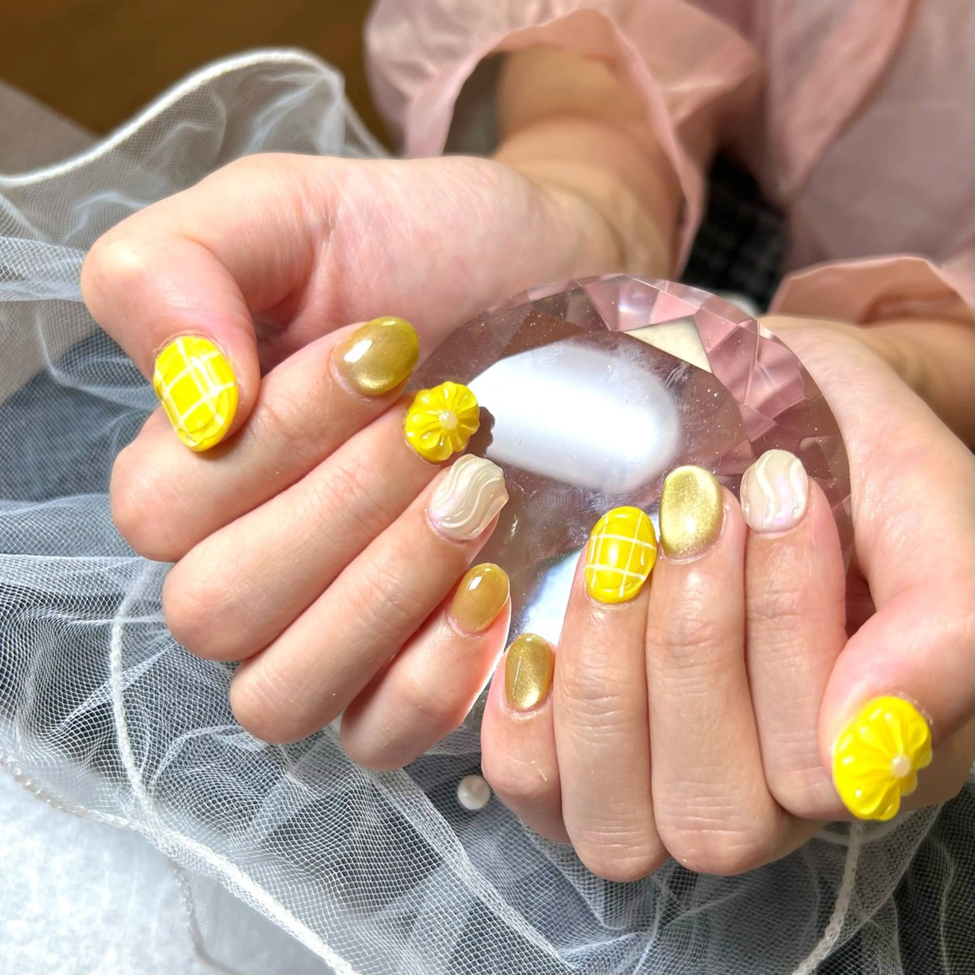ネイル ハンドネイル やつや ももかのネイルデザイン
