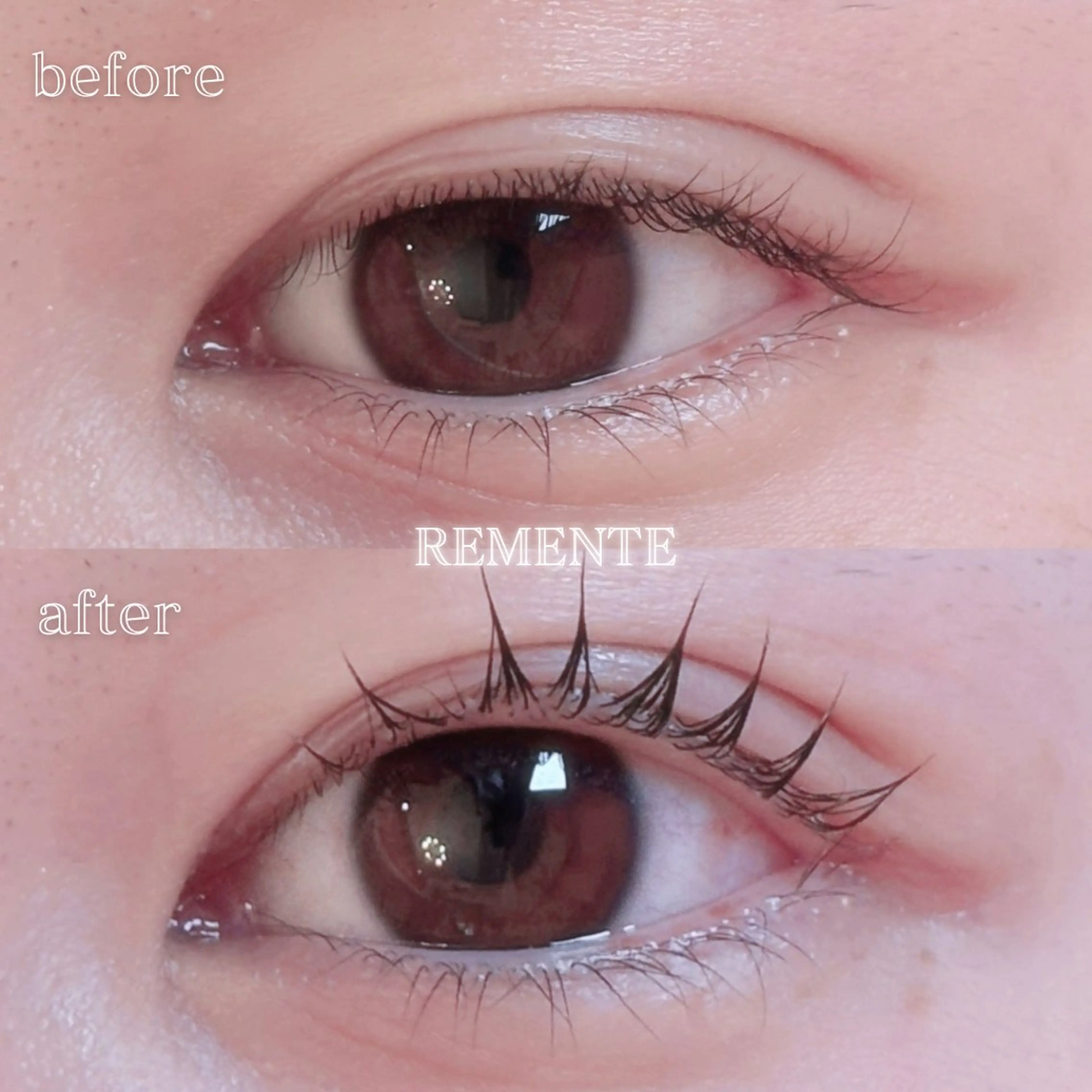 マツエク・マツパ 束感まつ毛 キュート マツパ REMENTE池袋東口店所属・REMENTE🌹 Naokoの眉毛・アイブロウイメージ
