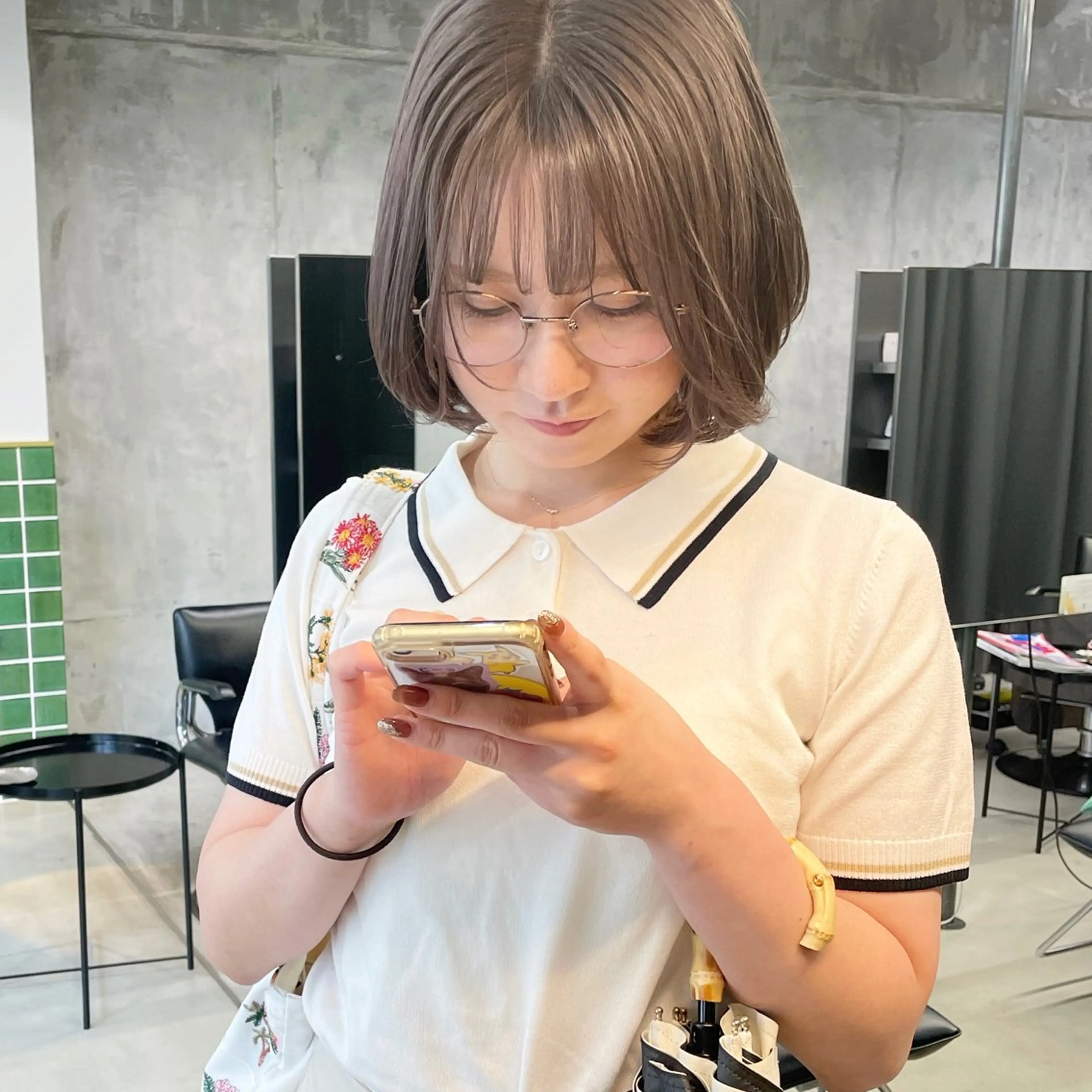 ミディアム ヘアカラー GOBUN NO ROKU【ゴブンノロク】所属・住田悠紗/ トップカラーリストのヘアスタイル