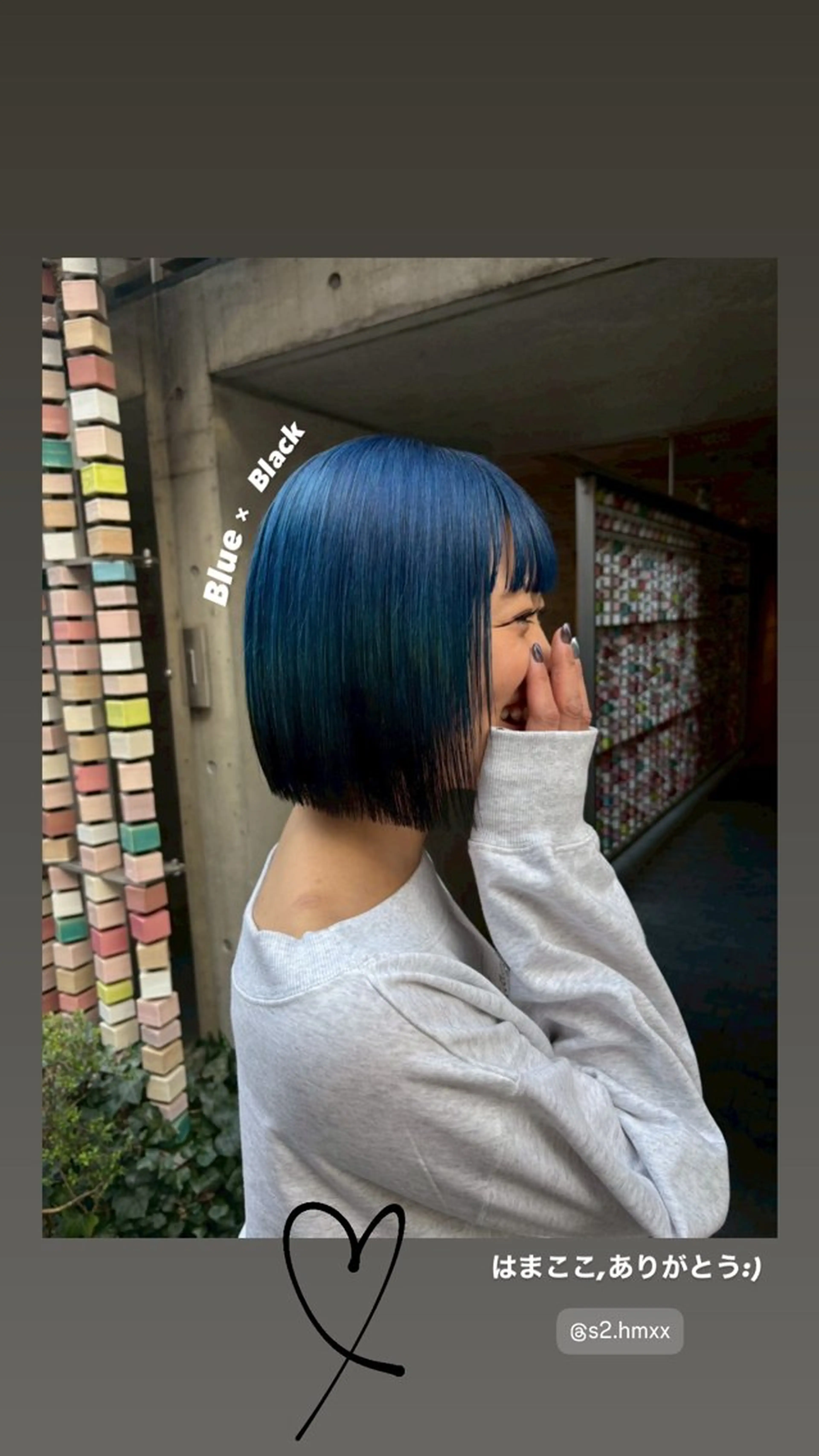 ミディアム カラー ヘアアレンジ ヘアカラー noel/sylph ヘアとまつぱと眉のヘアスタイル
