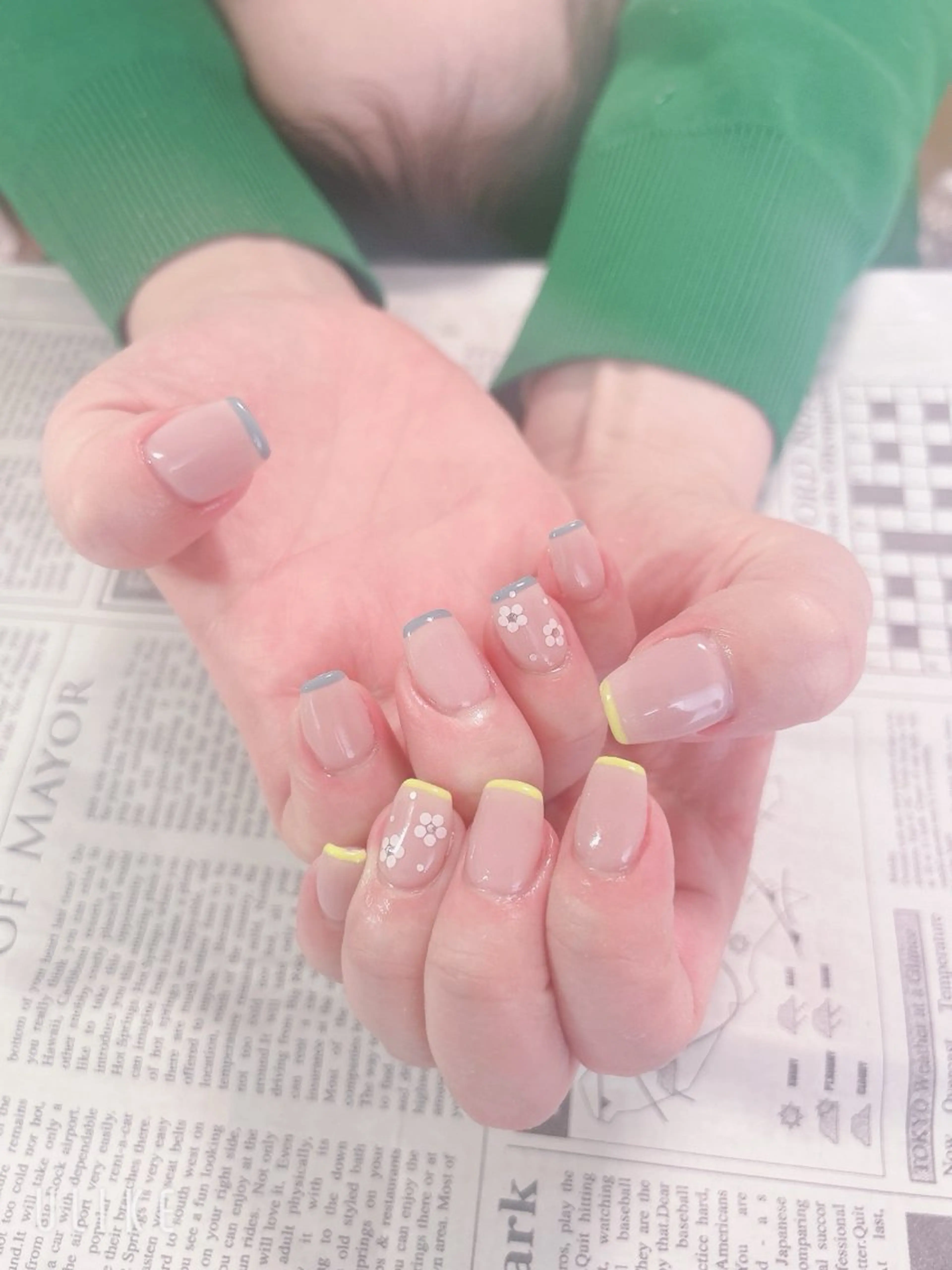 ネイル ハンドネイル ハンドケア 森山 舞のネイルデザイン