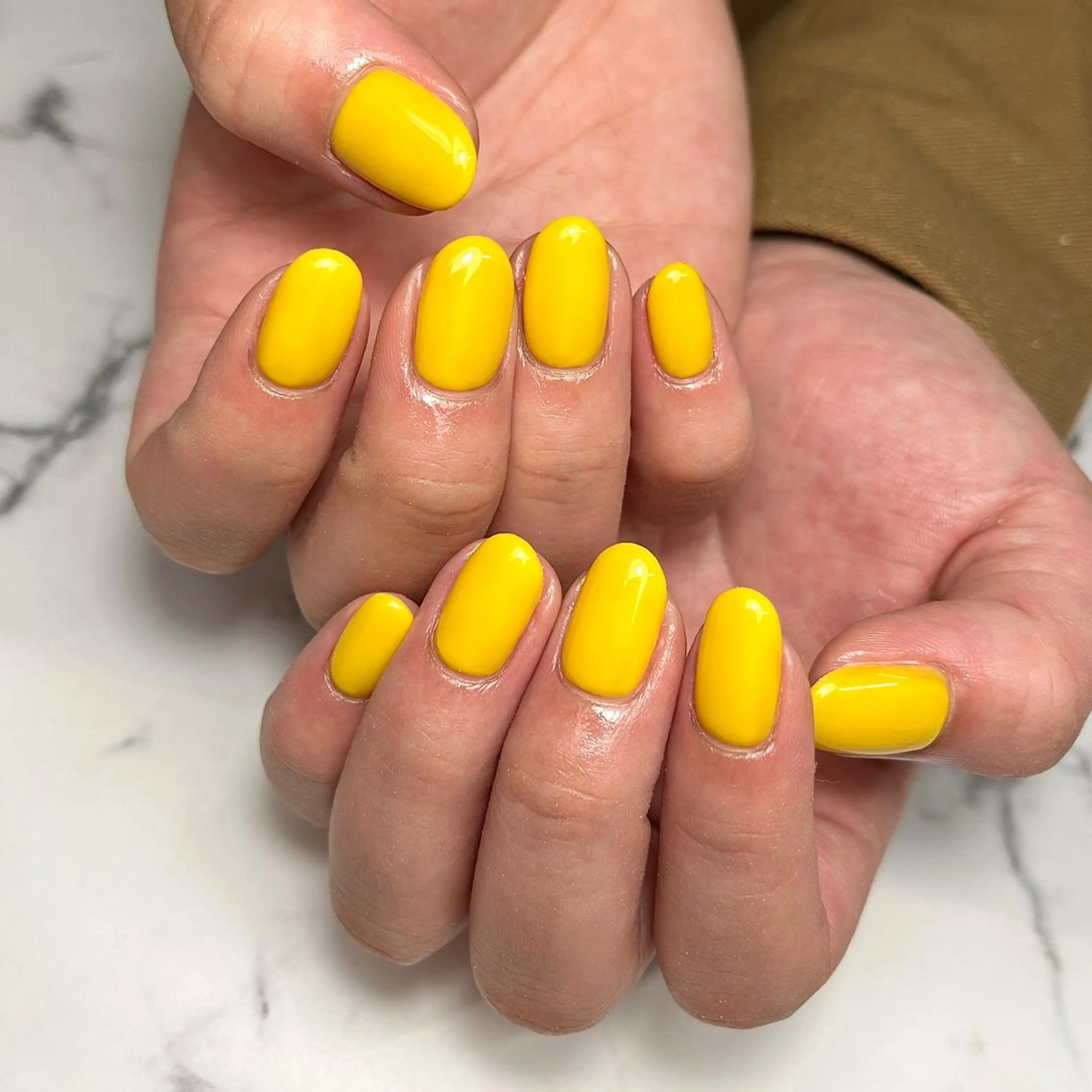 ネイル ジェルネイル 持ち込み オフィスネイル ワンカラーネイル パラジェル ハンドネイル NAIL NOWのネイルデザイン