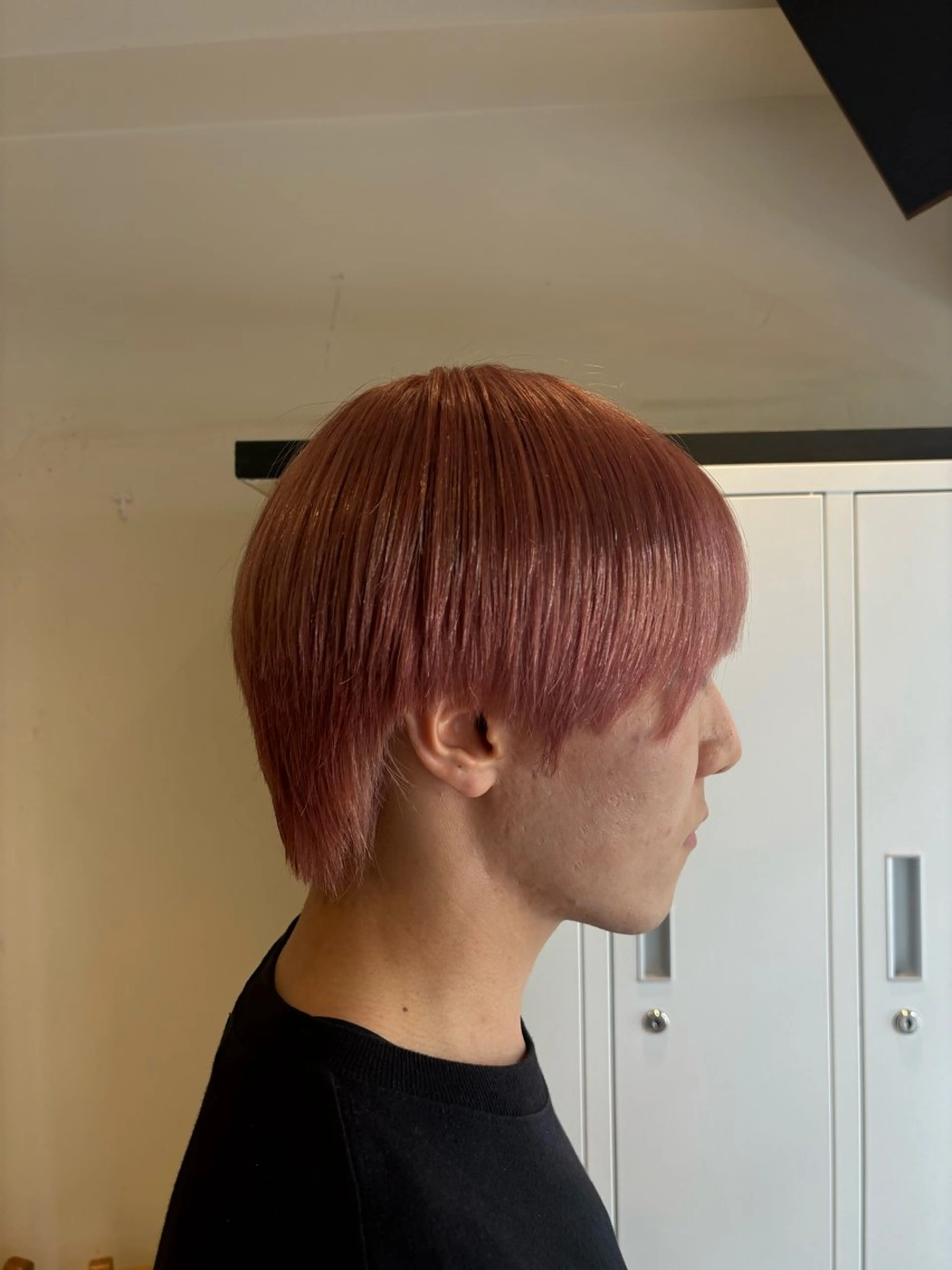 ショート カラー パーマ メンズ 新宿　副店長 新井彩斗のヘアスタイル