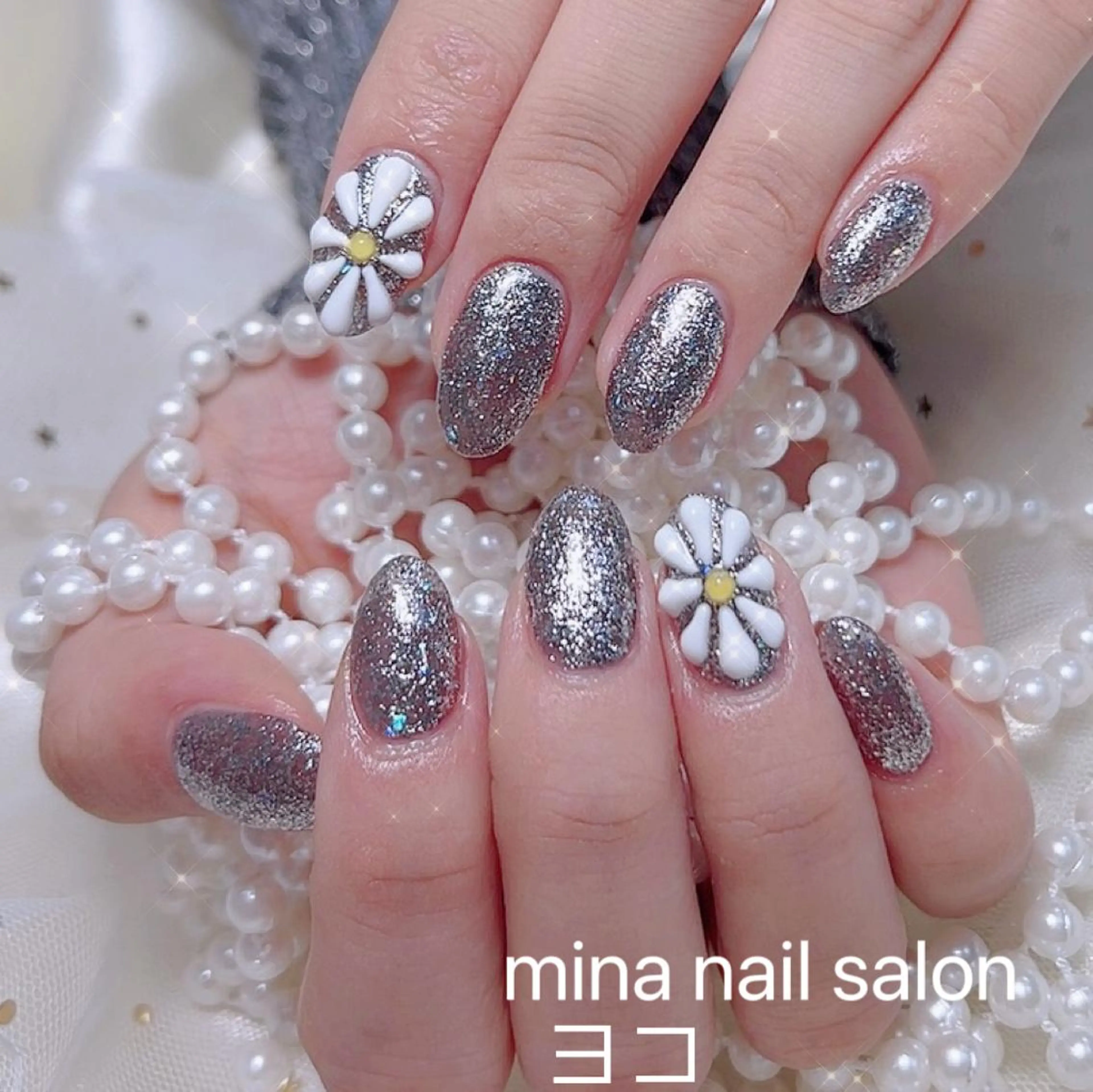 ネイル Mina🧸 韓国風ネイル🎀のネイルデザイン