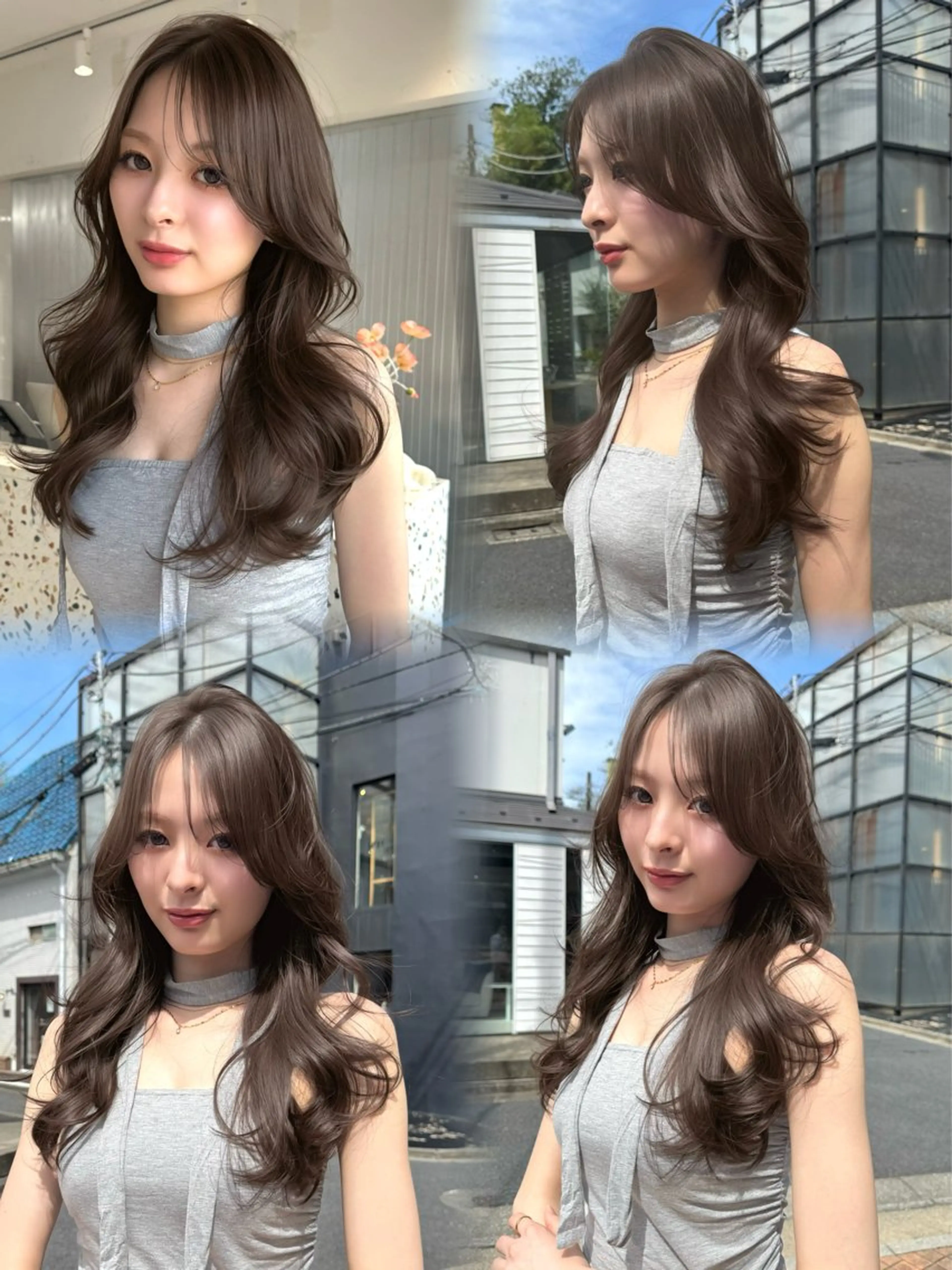 ロング カラー ヘアアレンジ カット ヘアカラー トリートメント ONYX【オニキス】所属・韓国レイヤーカット/ 髪質改善/郷家拓斗のヘアスタイル