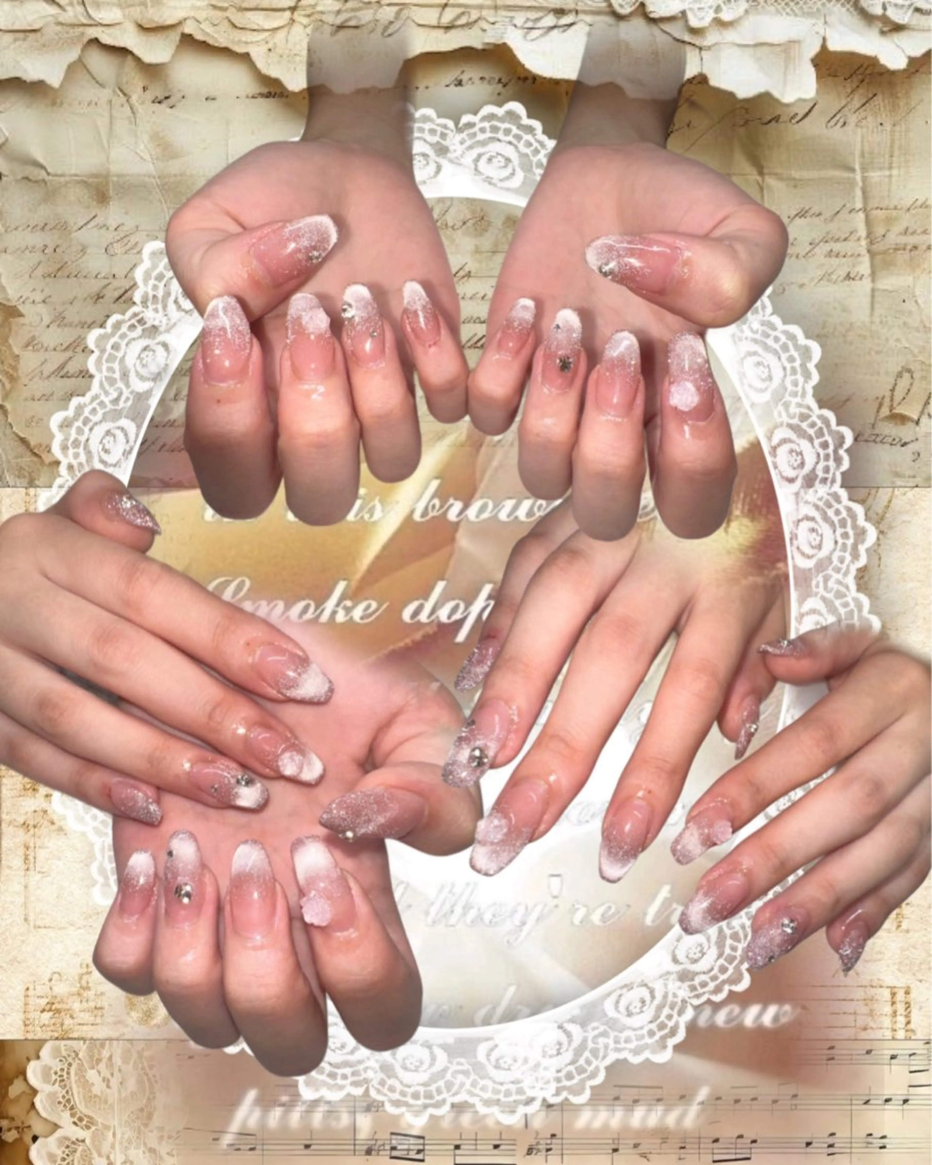 ネイル ワンホンネイル ハンドネイル otto所属・otto☁️ Ricoのネイルデザイン