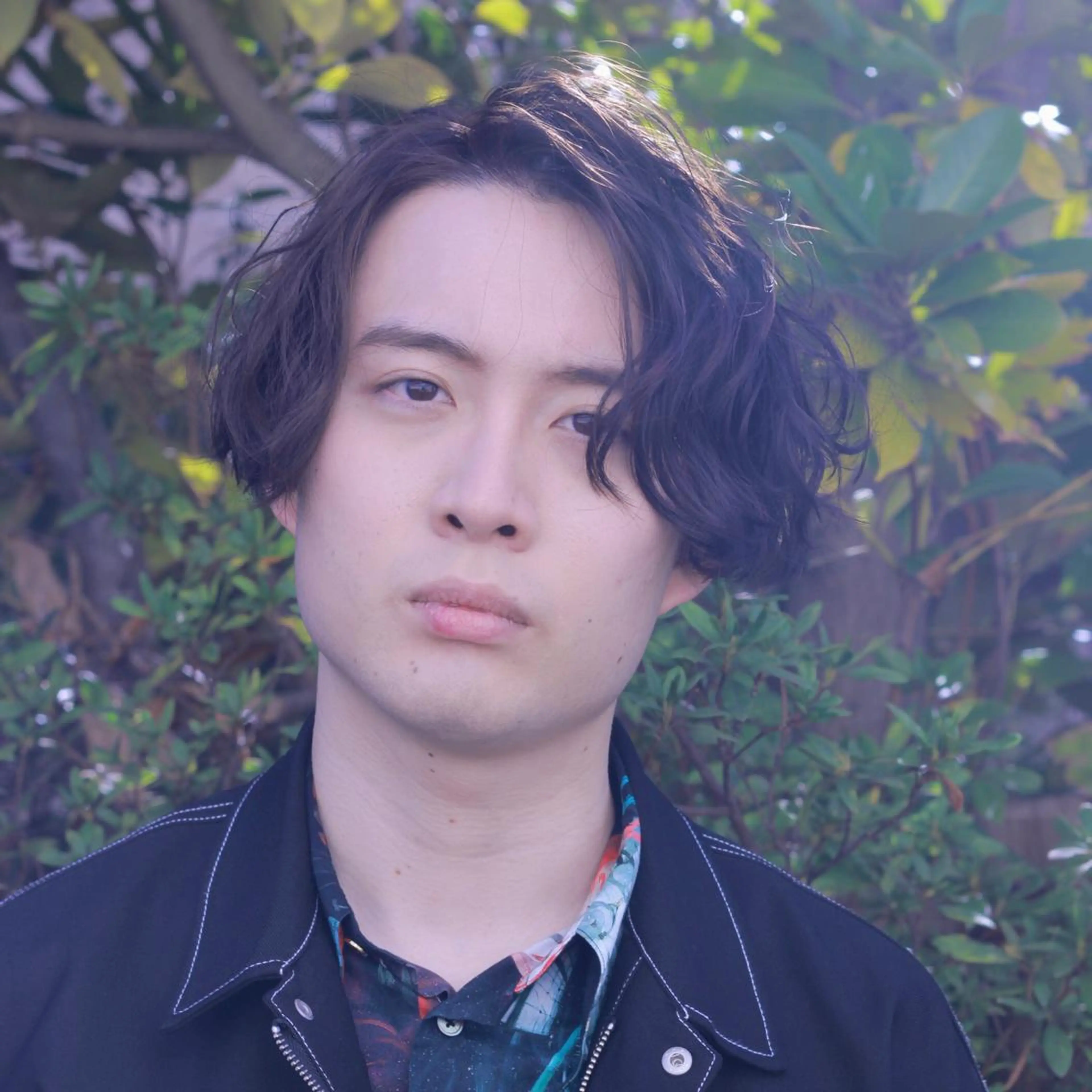 ミディアム パーマ メンズ ミディアムパーマ メンズパーマ 船橋🔸髪質改善 🔸艶髪カラー/蓮のヘアスタイル