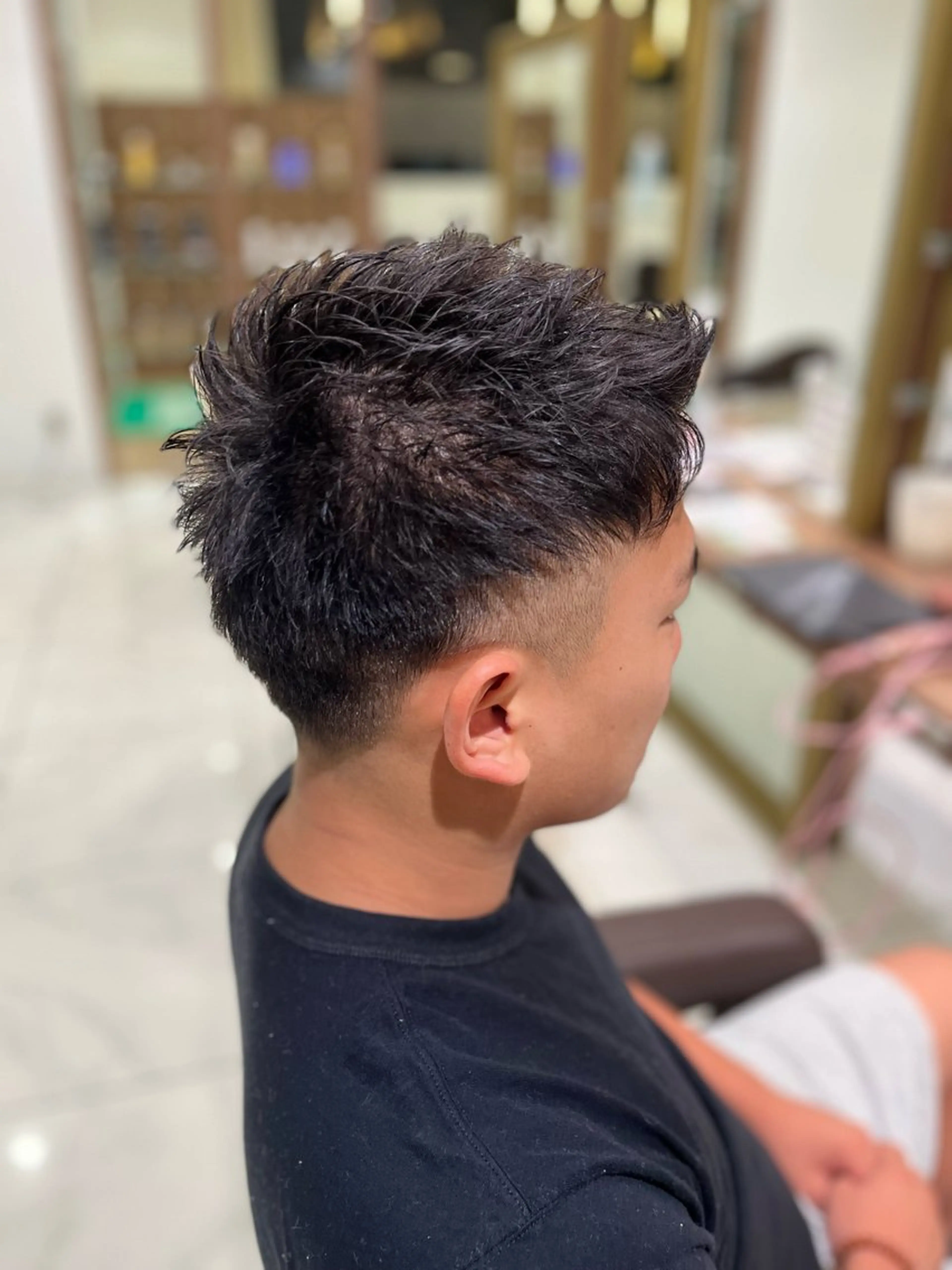 ショート ✨艶カラー✨メンズカ ット☘️　今岡宏太のヘアスタイル