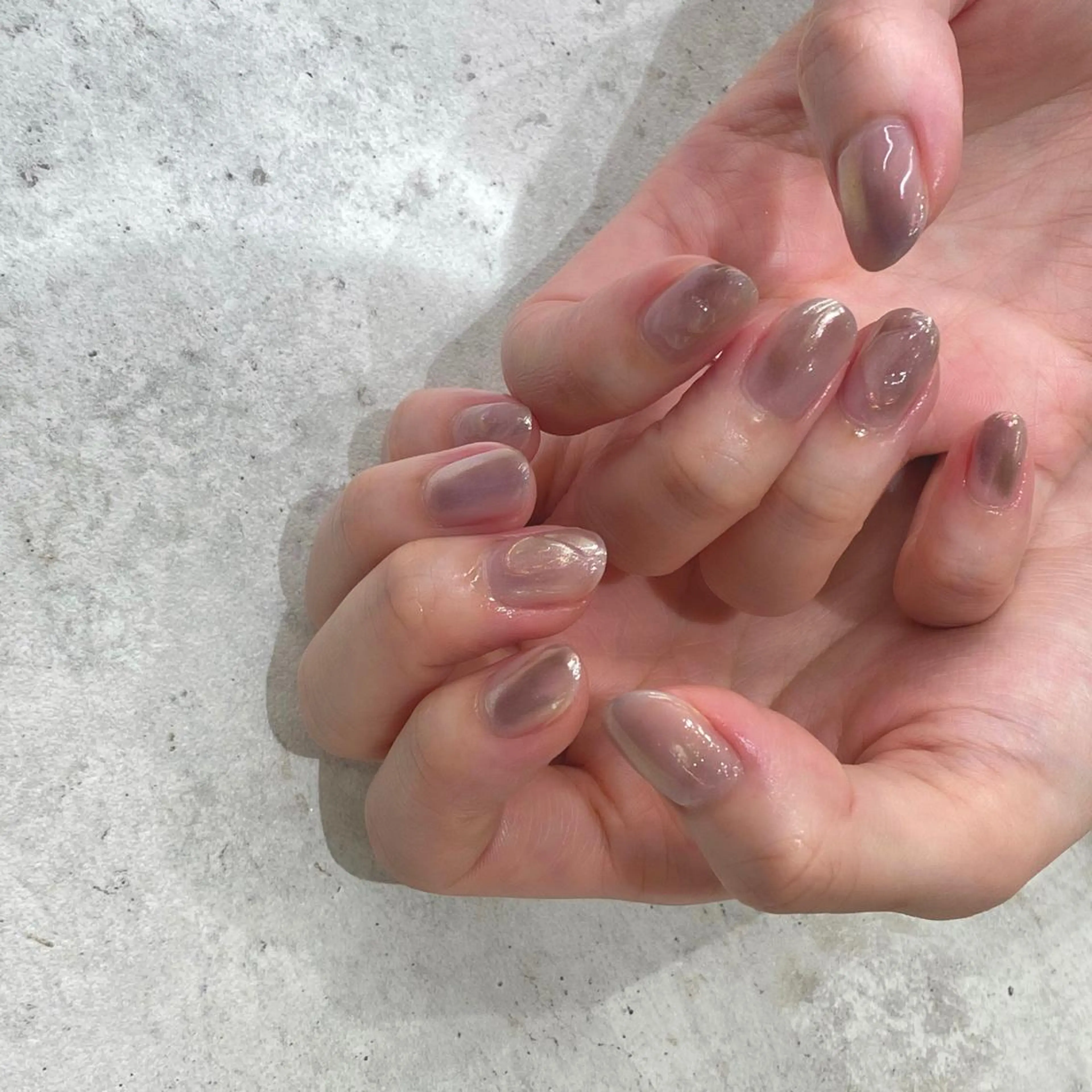 ネイル ハンドネイル Yuriko Omi パラジェル/渋谷のネイルデザイン