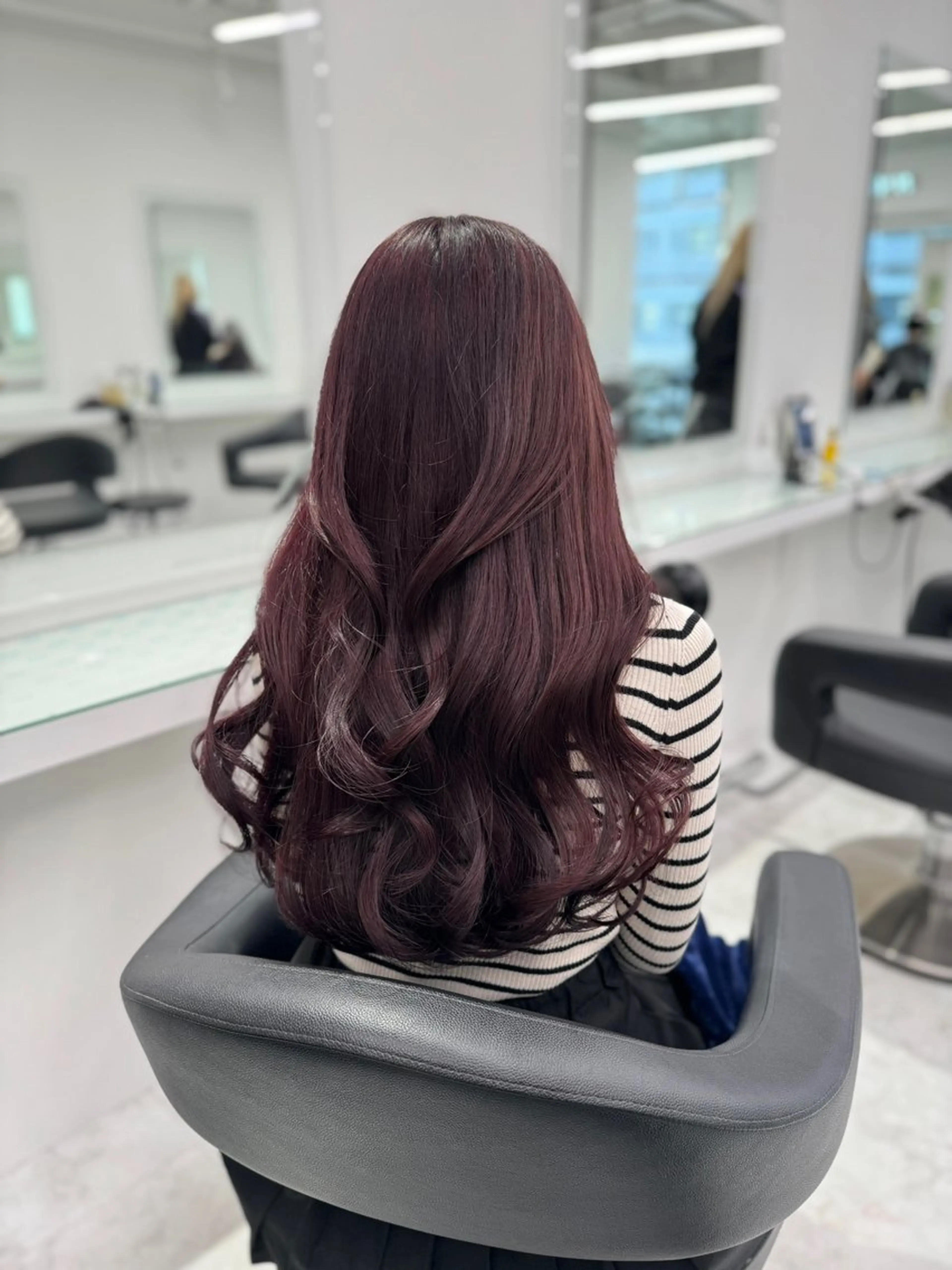 ロング ヘアカラー お洒落暖色 🍒AOI🍒のヘアスタイル