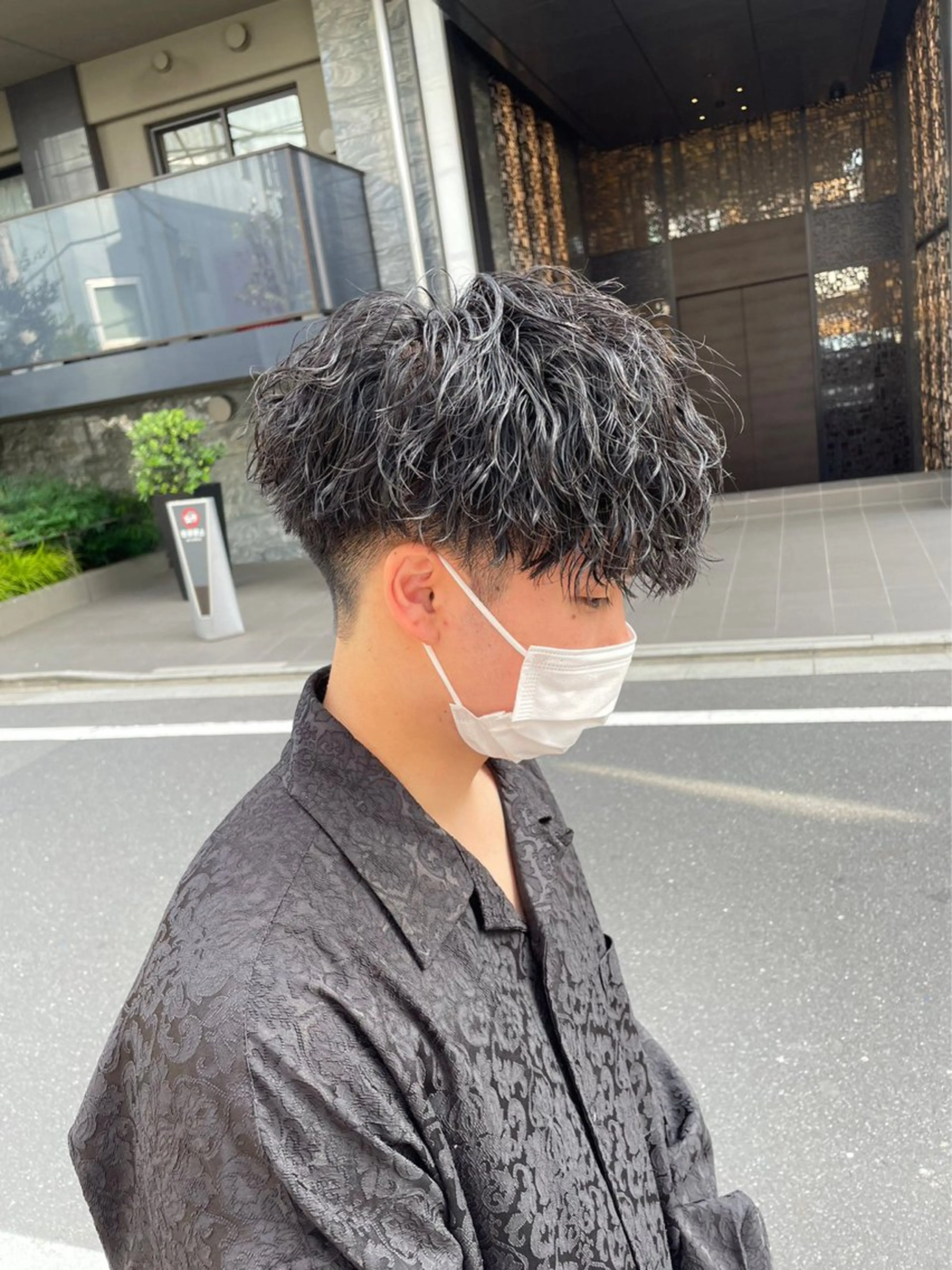 パーマ メンズ カット パーマ 🌟あゆ🌟 女子ウケスタイルのヘアスタイル